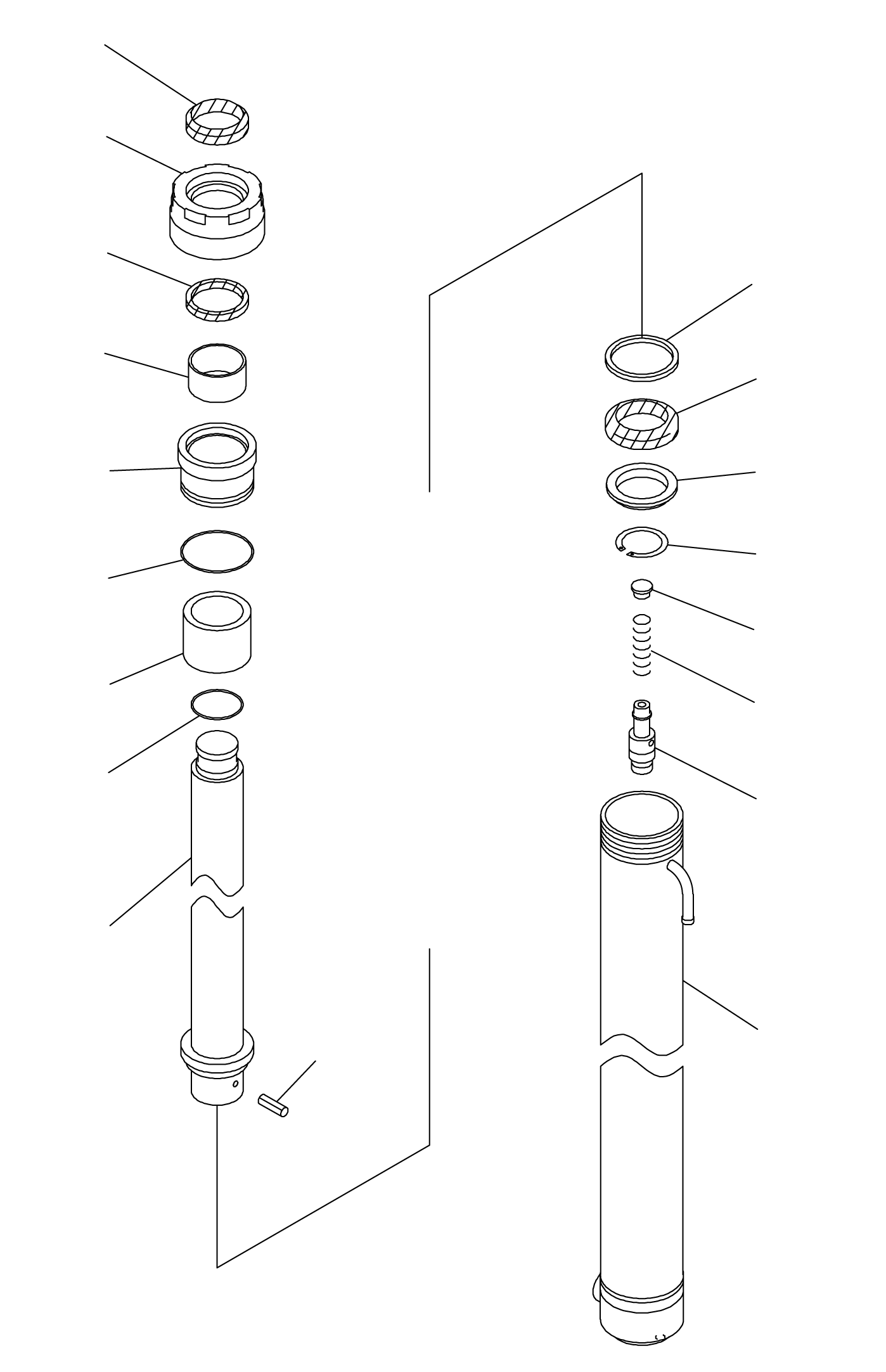 SPACER (4.7M AND 5.0M MAST) 34C-63-17150 KOMATSU