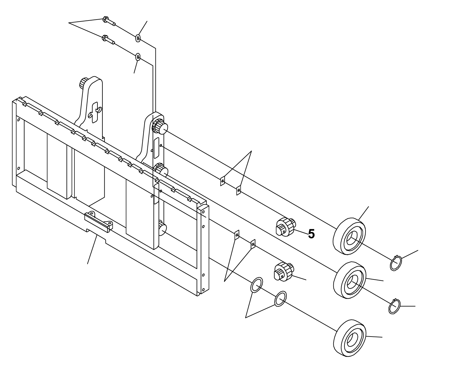 BOARD, W=50 IN. (1270MM) 37C-MD5-5100UE KOMATSU