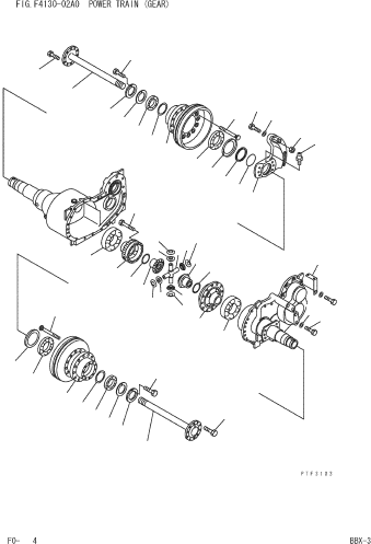 Уплотнительное кольцо круглого сечения 3BB-21-41290 KOMATSU