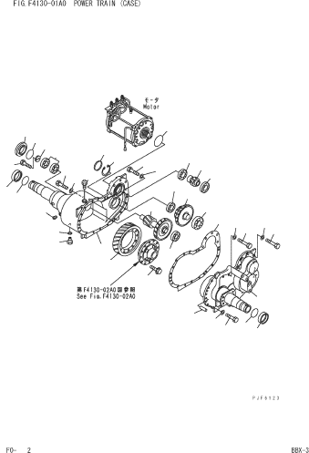 CASE (COLD) 3BB-21-47110 KOMATSU