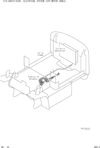 Жгут проводов 3BA-55-42570 KOMATSU