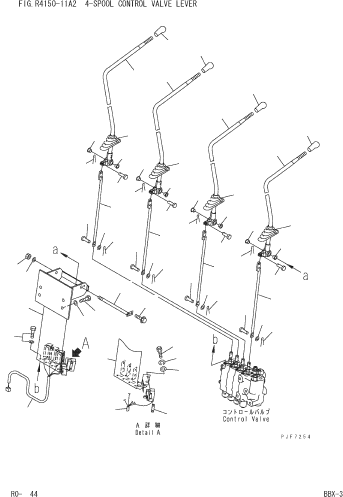 Вал 37B-1HD-4040 KOMATSU
