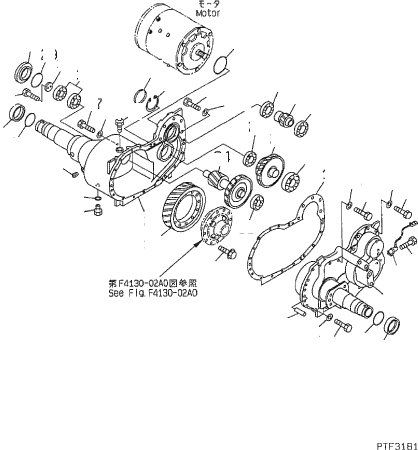 TRANSFER CASE GASKET KIT (2.0T-2.5T) 3BB-21-04020 KOMATSU