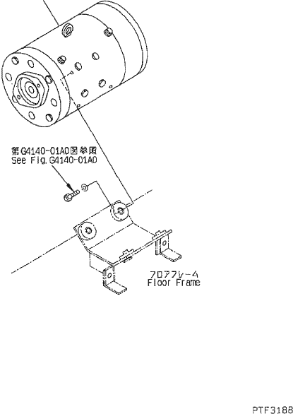 PUMP MOTOR ASSY 3BB-18-43110 KOMATSU