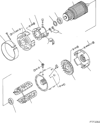 Якорь FB0-51100-2170 KOMATSU