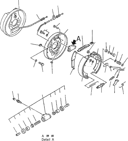 LINING, L.H. 3EB-30-31160 KOMATSU