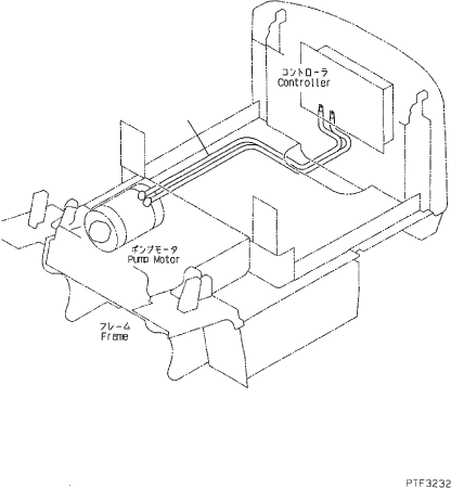 CABLE ASSY (3.0T) 3BB-55-43310 KOMATSU