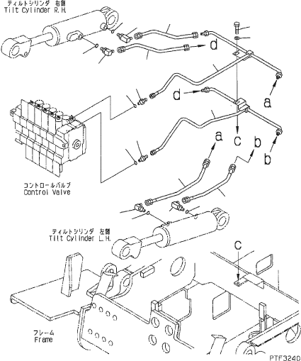 Шланг 3BB-66-32340 KOMATSU