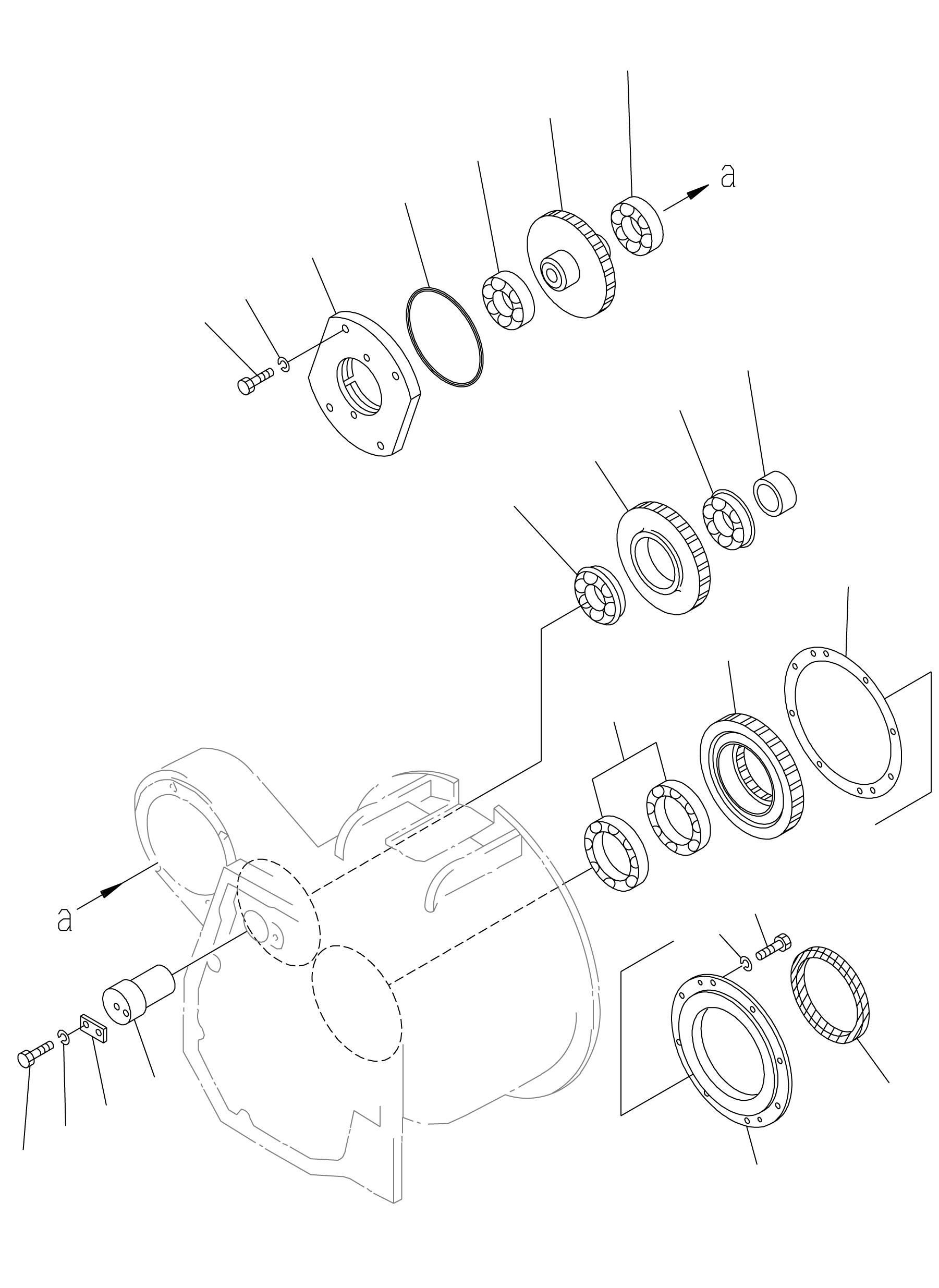 Подшипник 30D-13-11490 KOMATSU