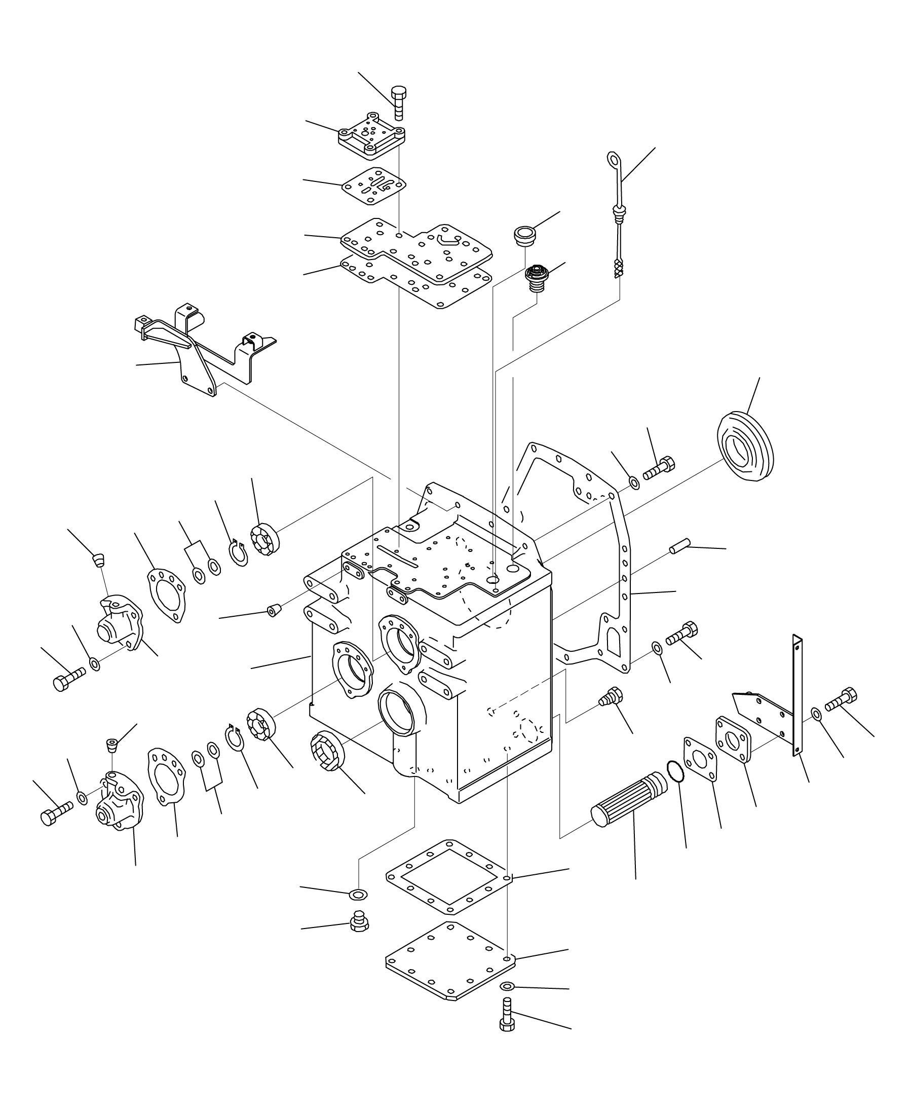 Корпус 3FD-15-31111 KOMATSU