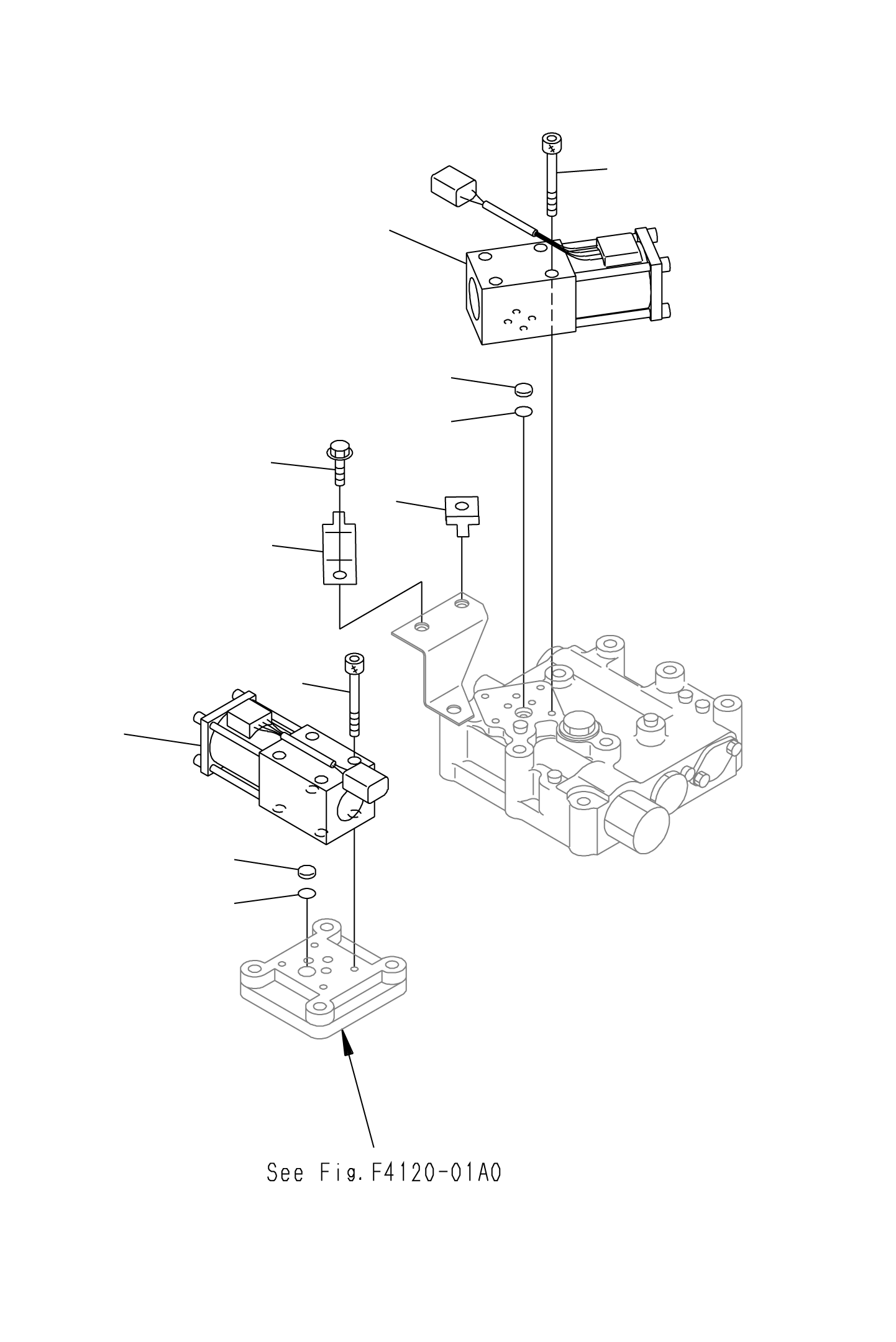 VALVE ASSY, SOLENOID 3FD-15-38720 KOMATSU