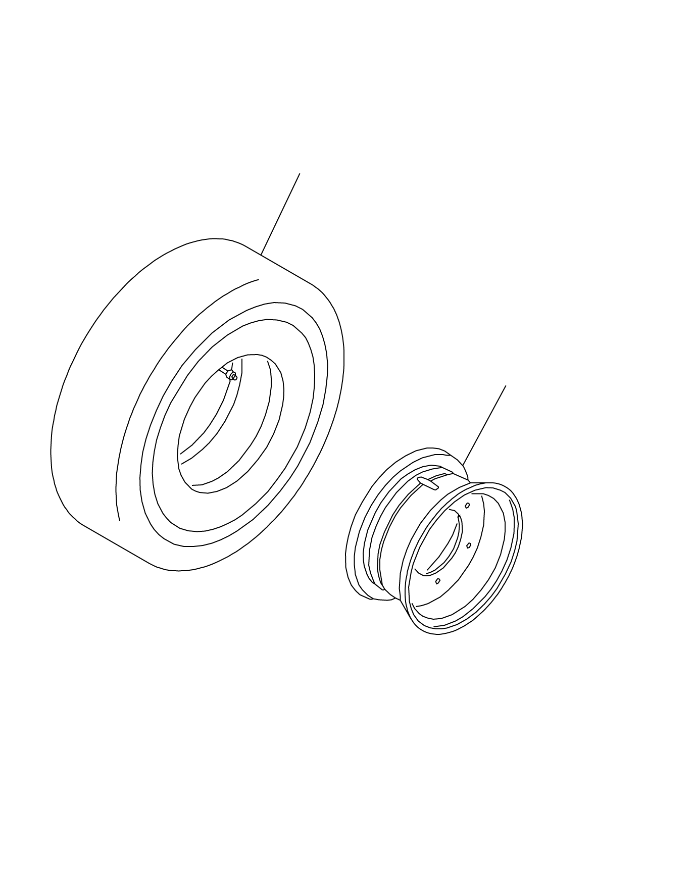 TIRE ASSY 37C-1GD-3250 KOMATSU