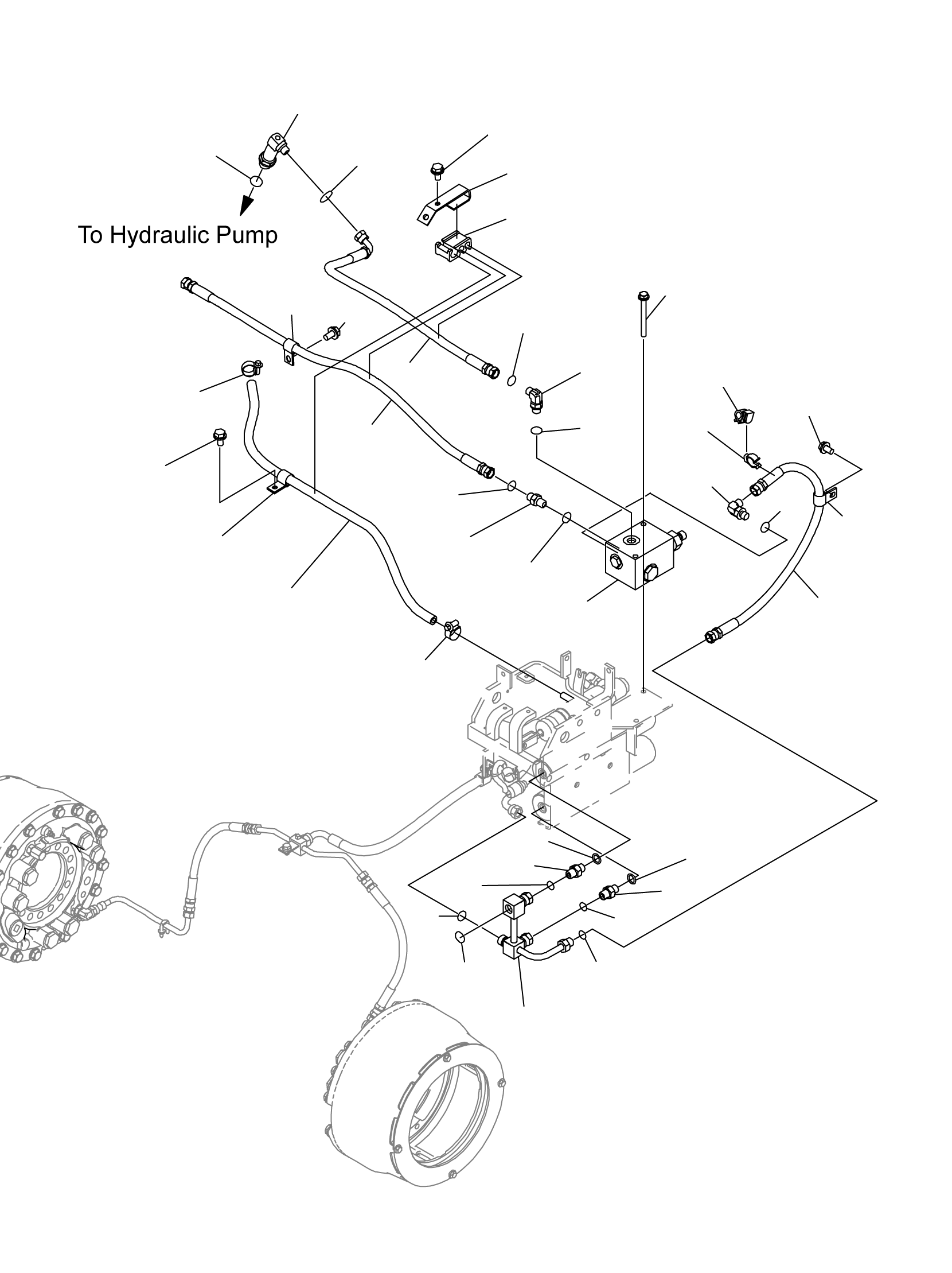 CLAMP, 7.0 37F-1PC-2050 KOMATSU