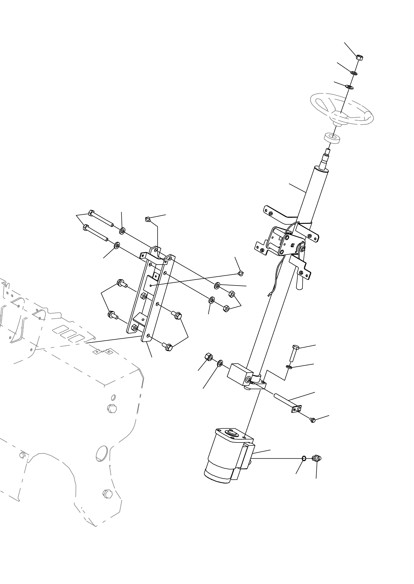 VALVE ASSY, STEERING 3FD-34-31120 KOMATSU