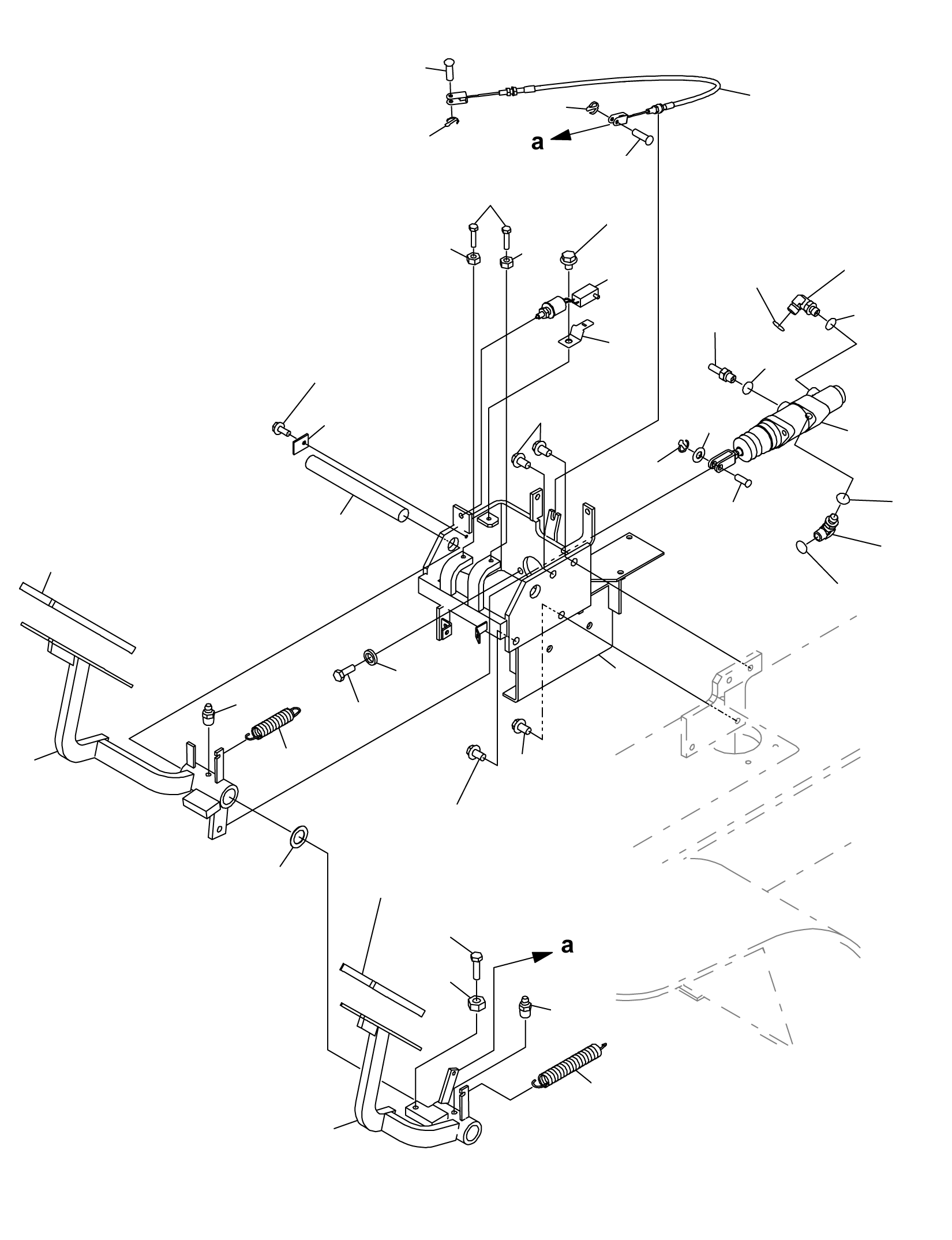VALVE ASSY, BRAKE 3FD-36-31220 KOMATSU
