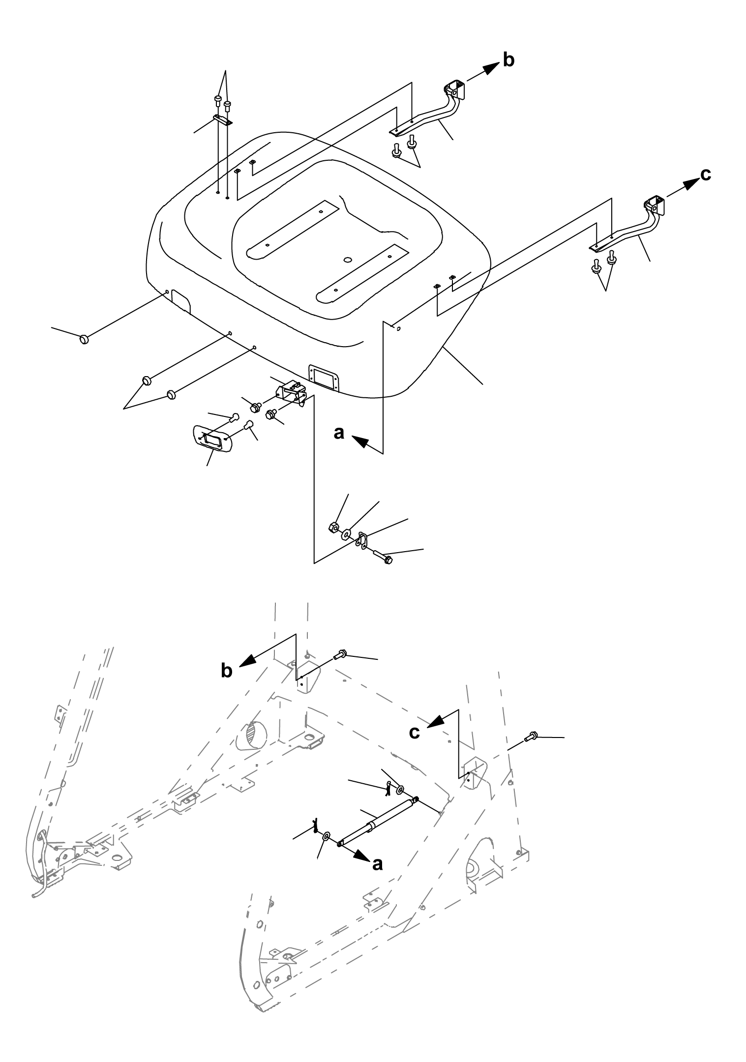 BONNET 3EC-50-51110NX KOMATSU