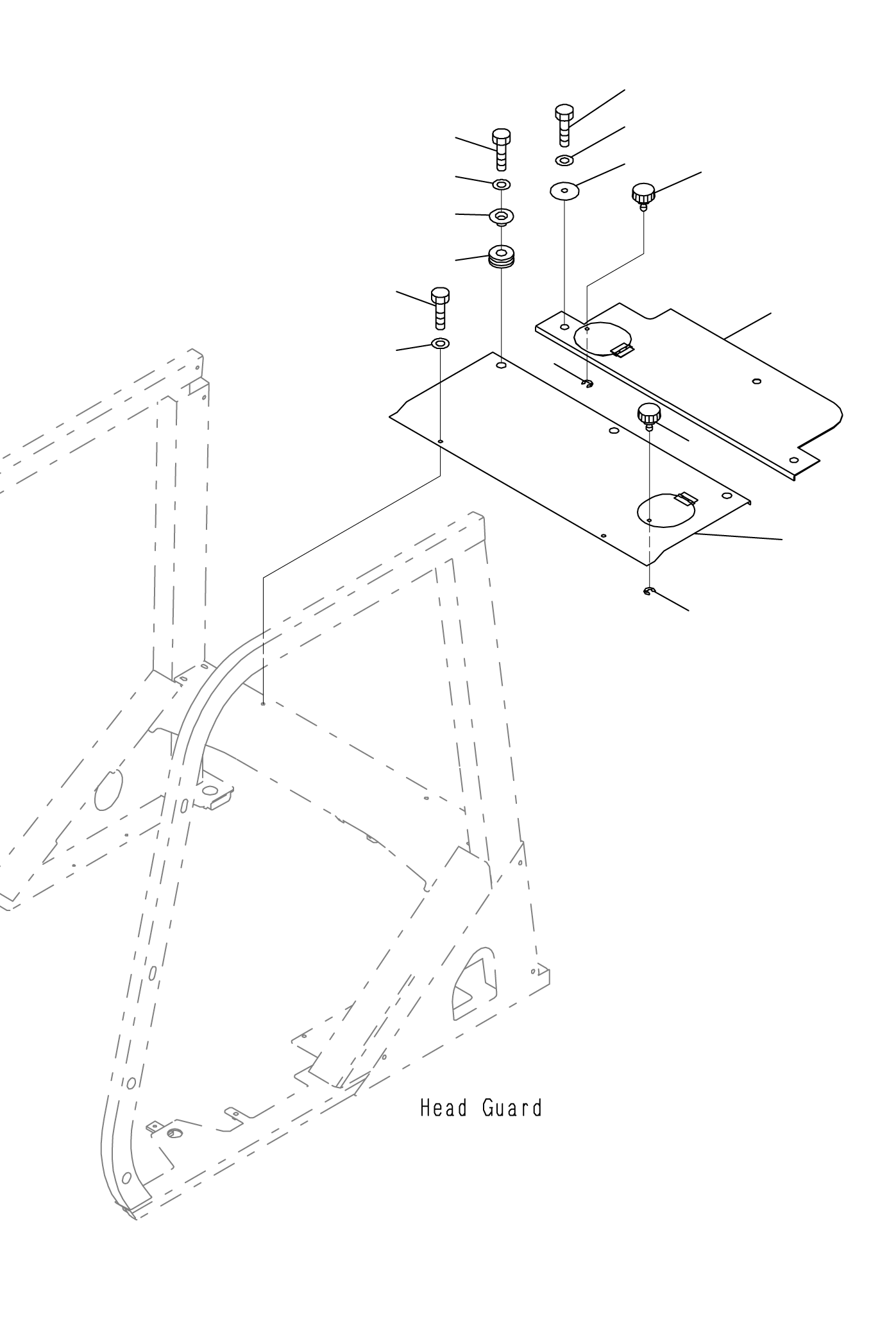 Петля сварная 3BA-50-41230 KOMATSU