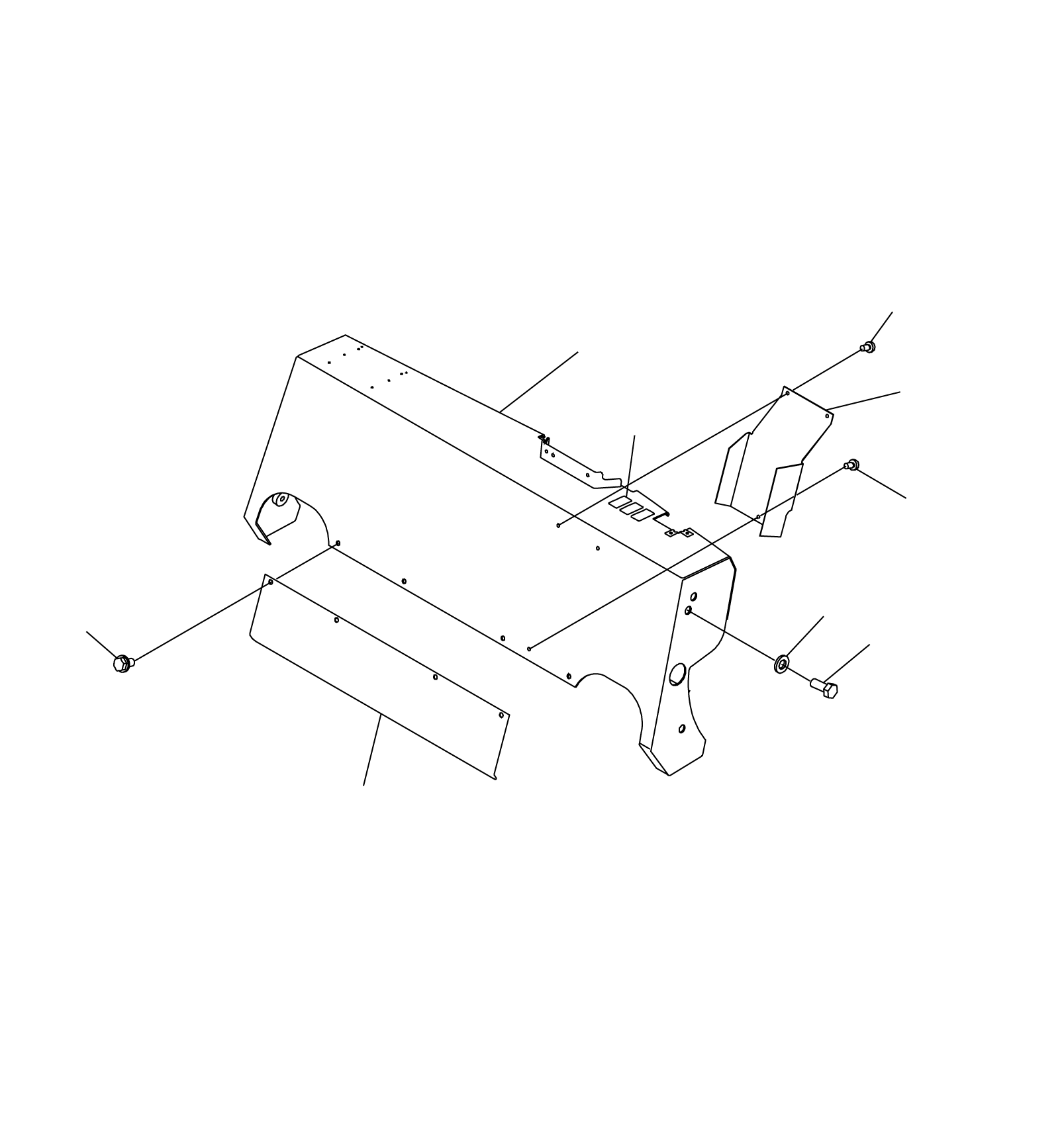 DASH BOARD 3FD-50-31110XC KOMATSU