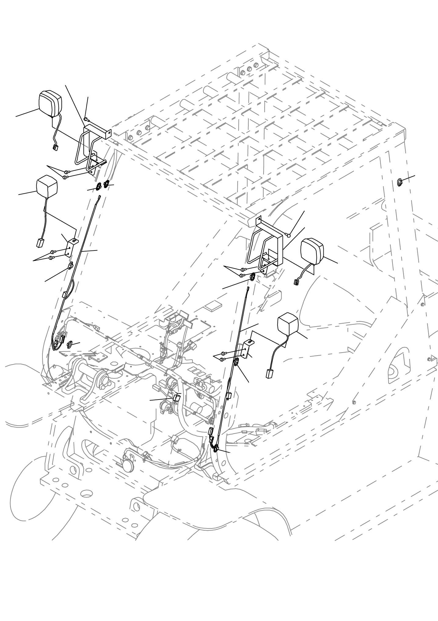 Жгут проводов 3FD-55-32410 KOMATSU