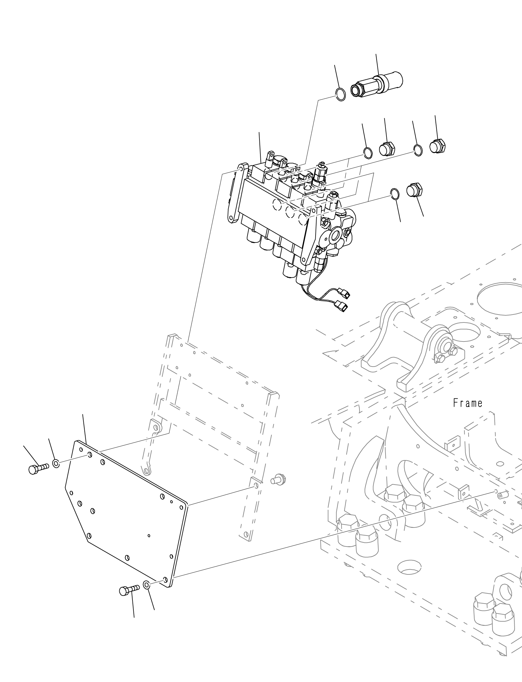 Соединение 3FD-61-31520 KOMATSU