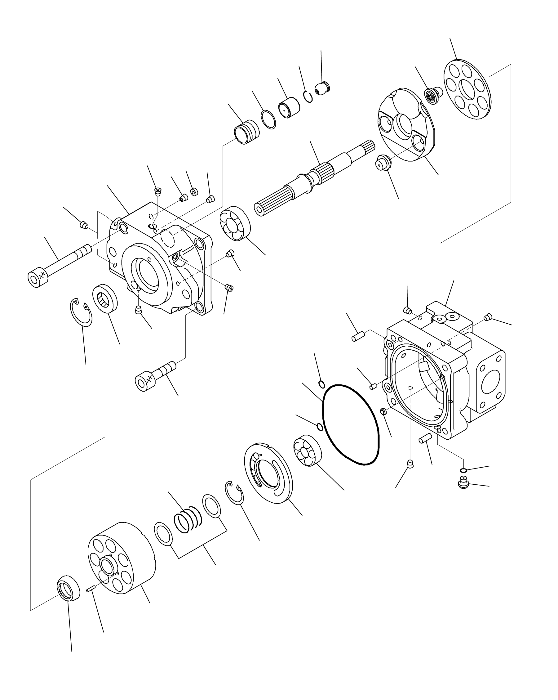PUMP SUB ASSY 708-1T-01722 KOMATSU