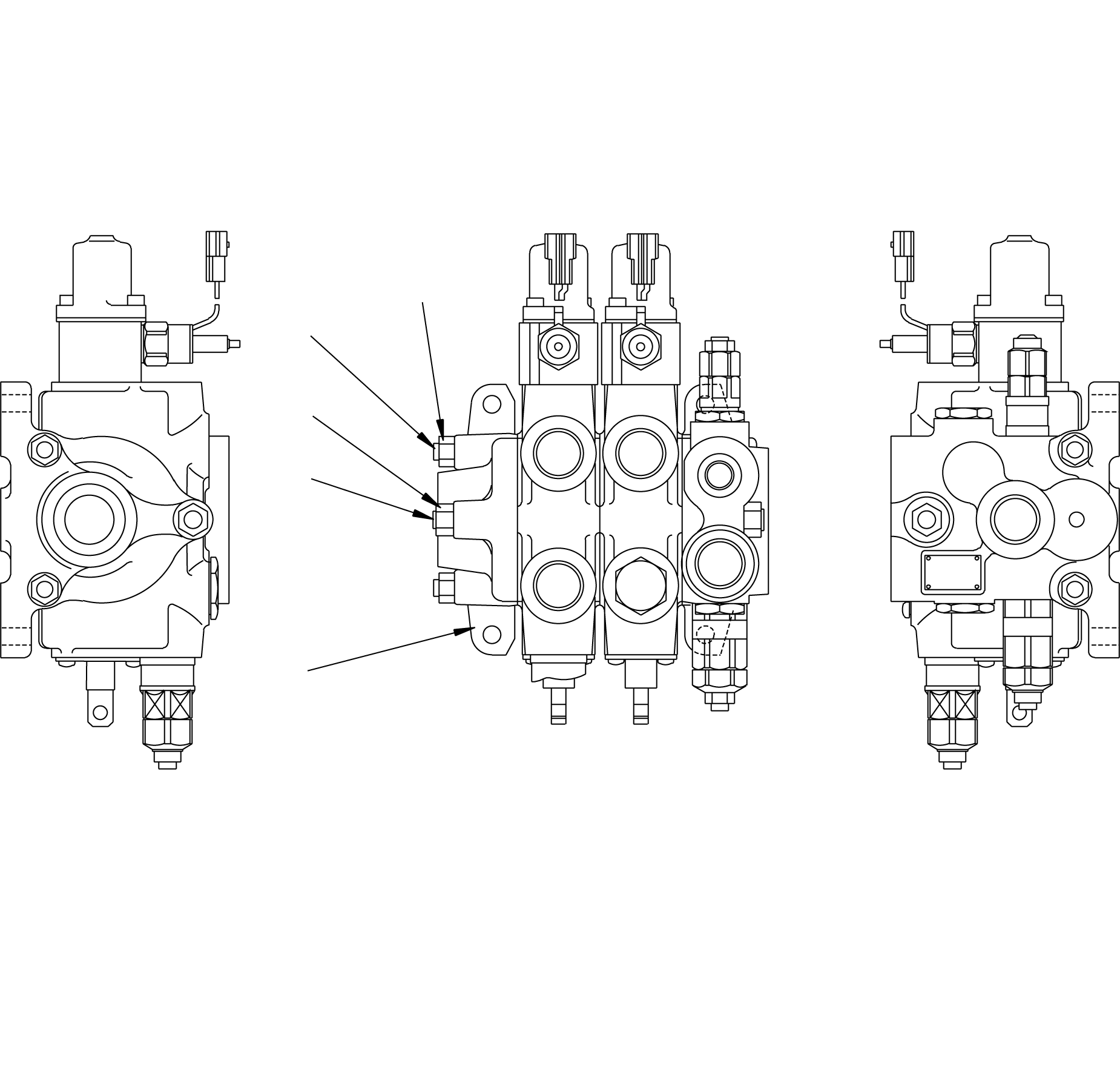 OUTLET SECTION ASSY 30D-61-11490 KOMATSU