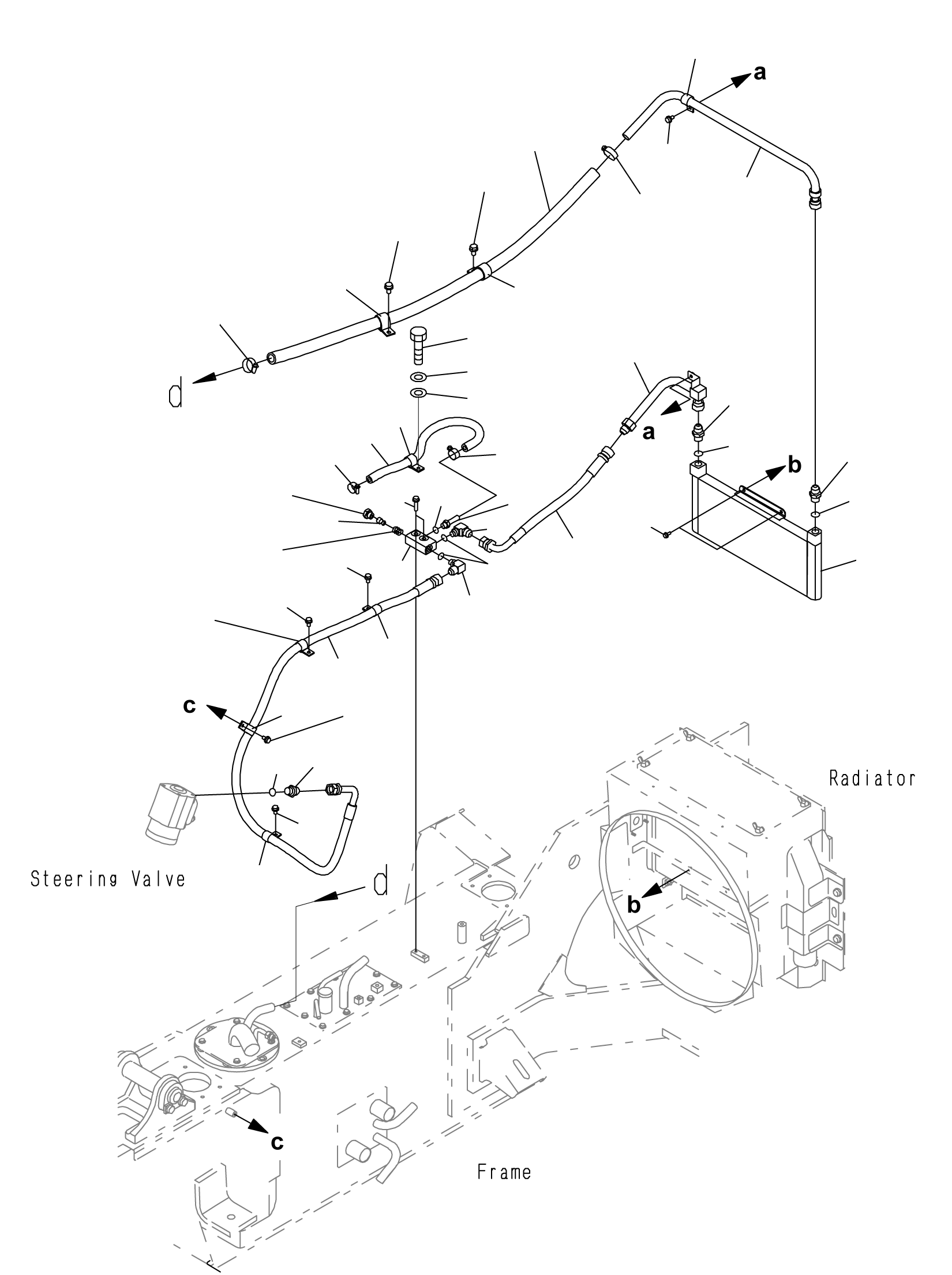 Шланг 07629-00404 KOMATSU
