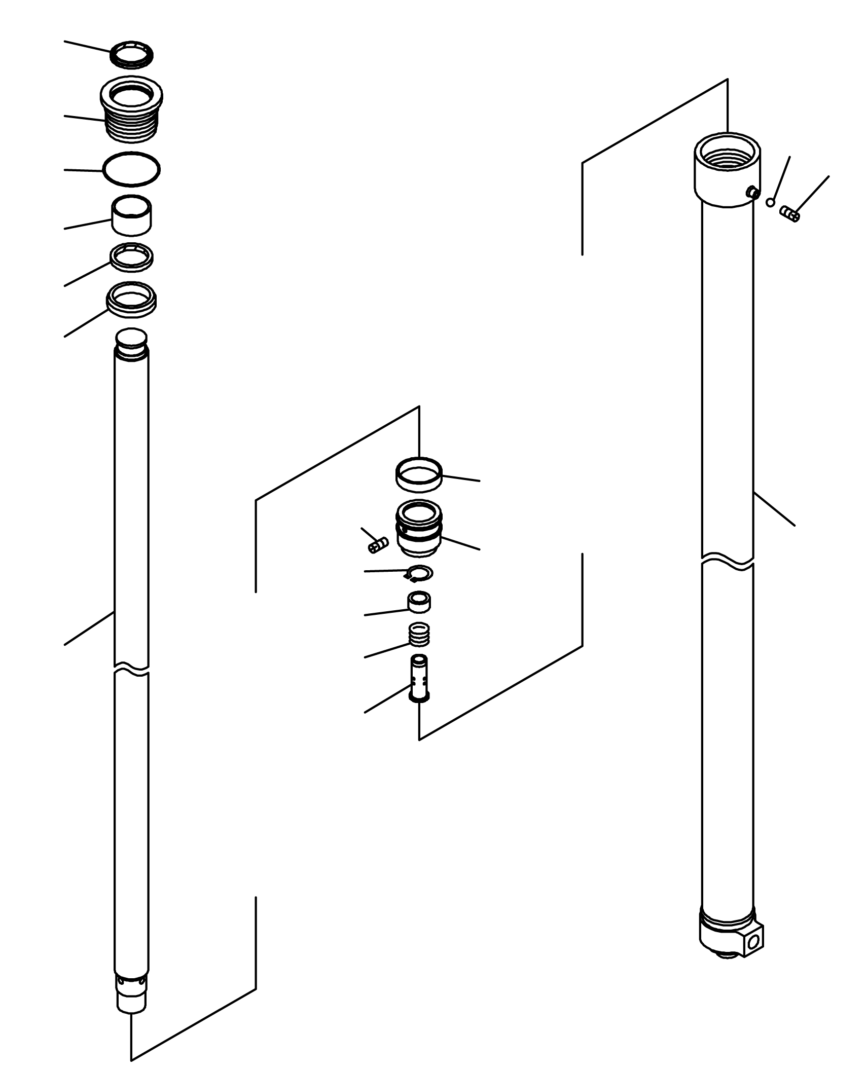 ROD (FOR 4.0M MAST) KBB6717-81602 KOMATSU
