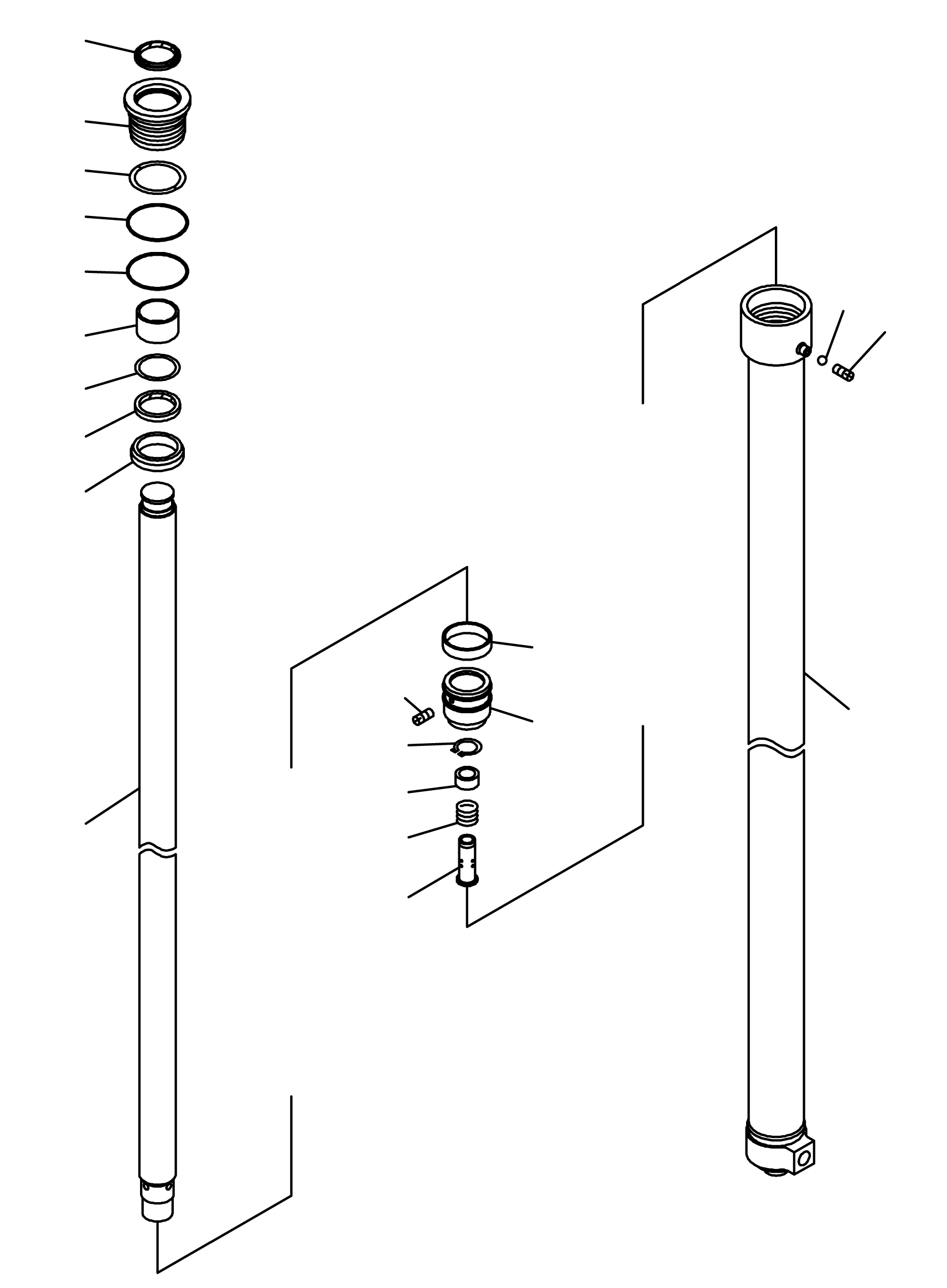 ROD (FOR 4.0M MAST) KBB6717-20102 KOMATSU