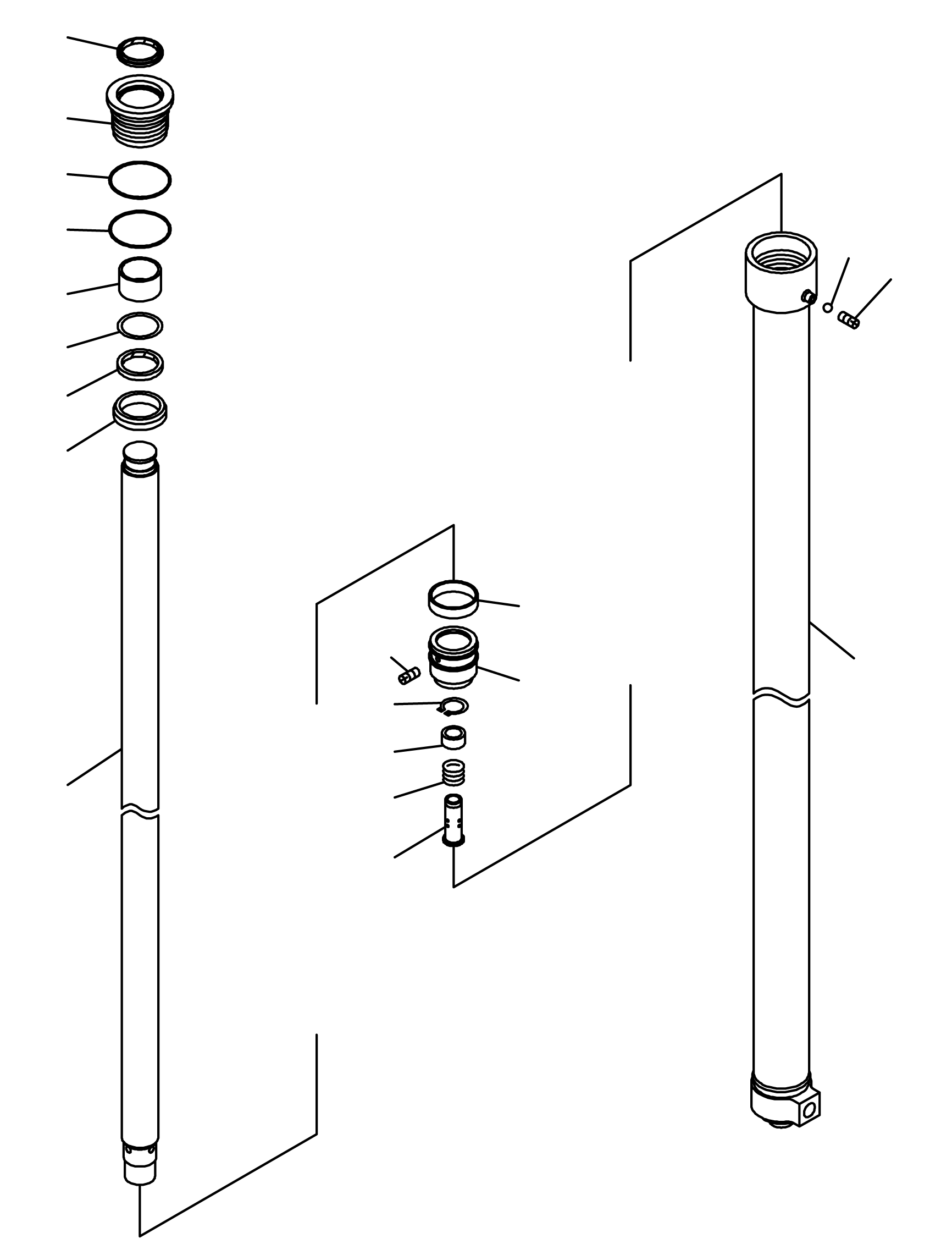 ROD (FOR 3.3M MAST) KBB6826-42002 KOMATSU