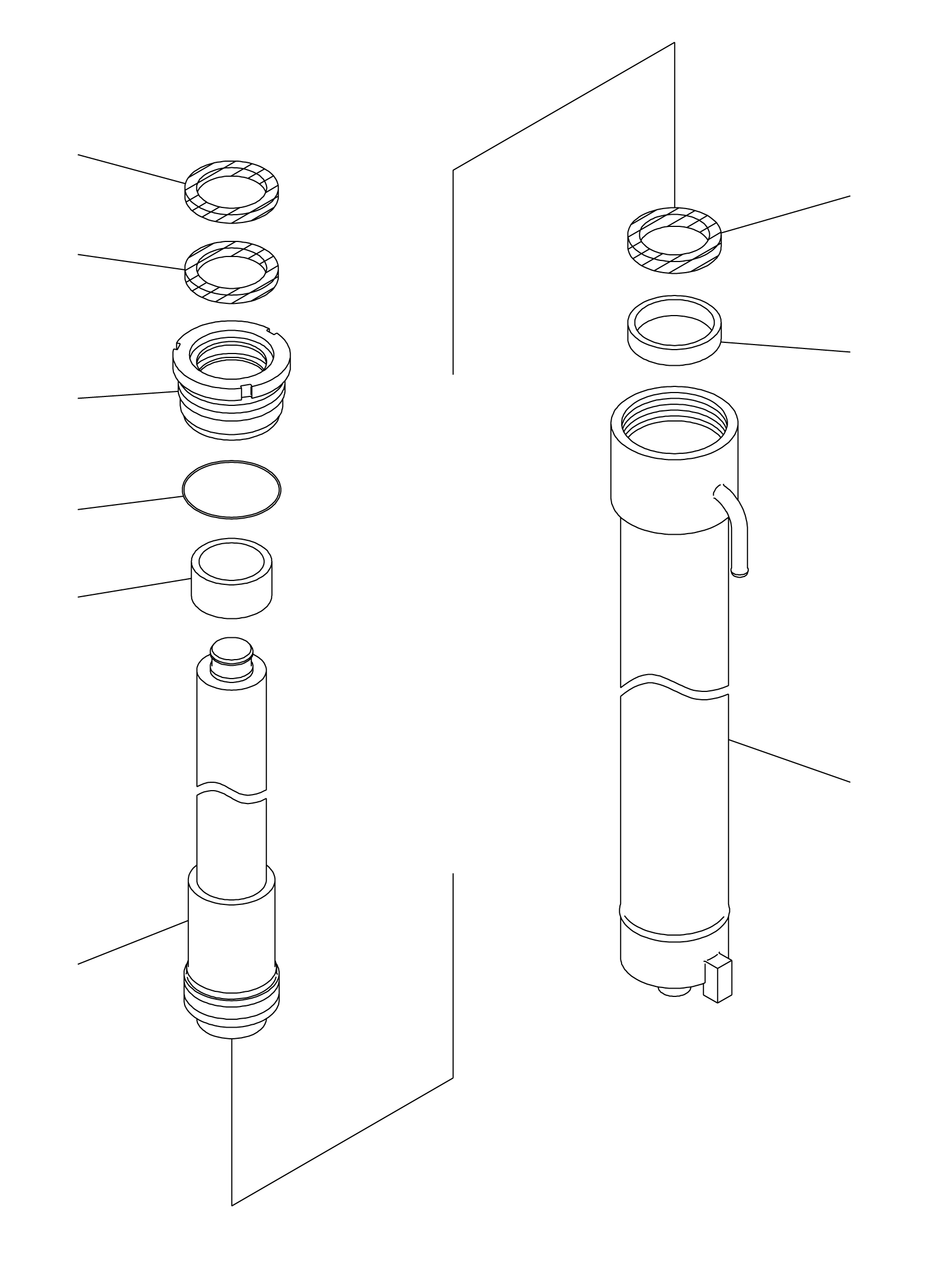 ROD (FOR 5.5M MAST) 707-61-65950 KOMATSU