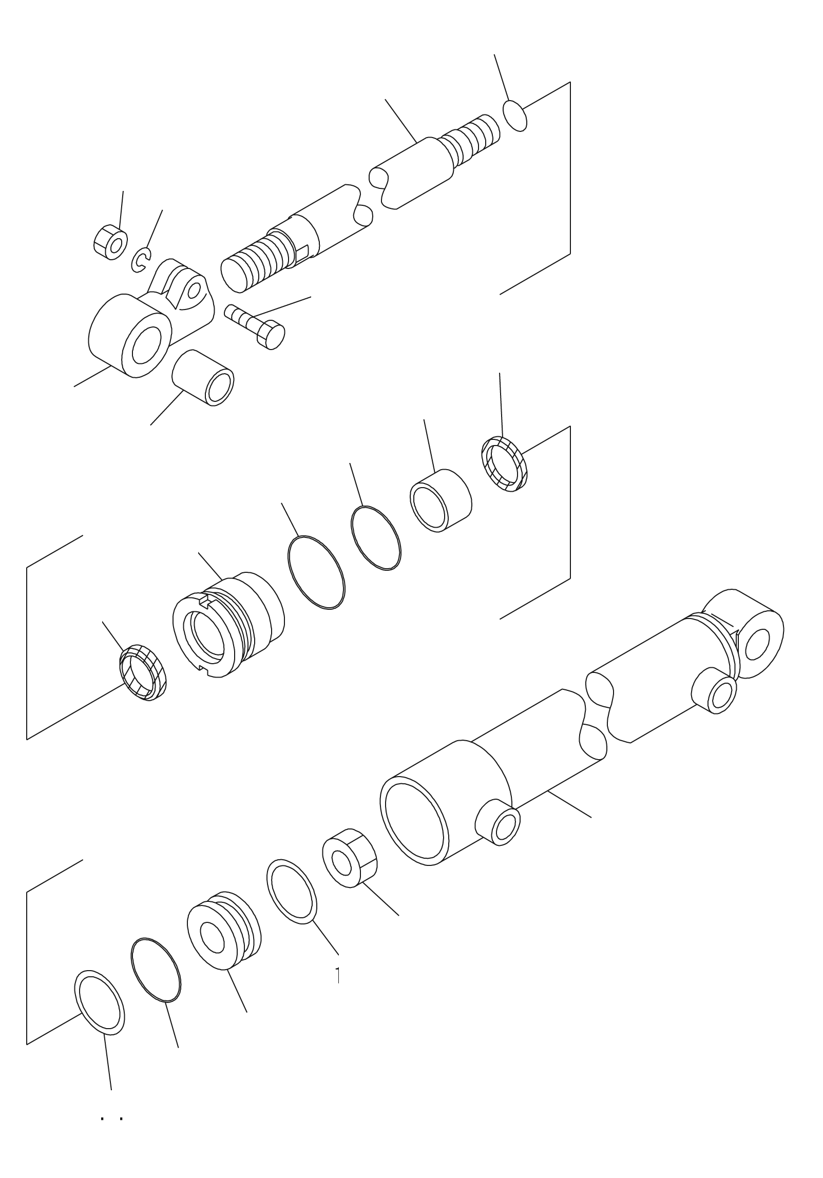 ROD, PISTON (FOR W=2000) 37E-232-2080 KOMATSU