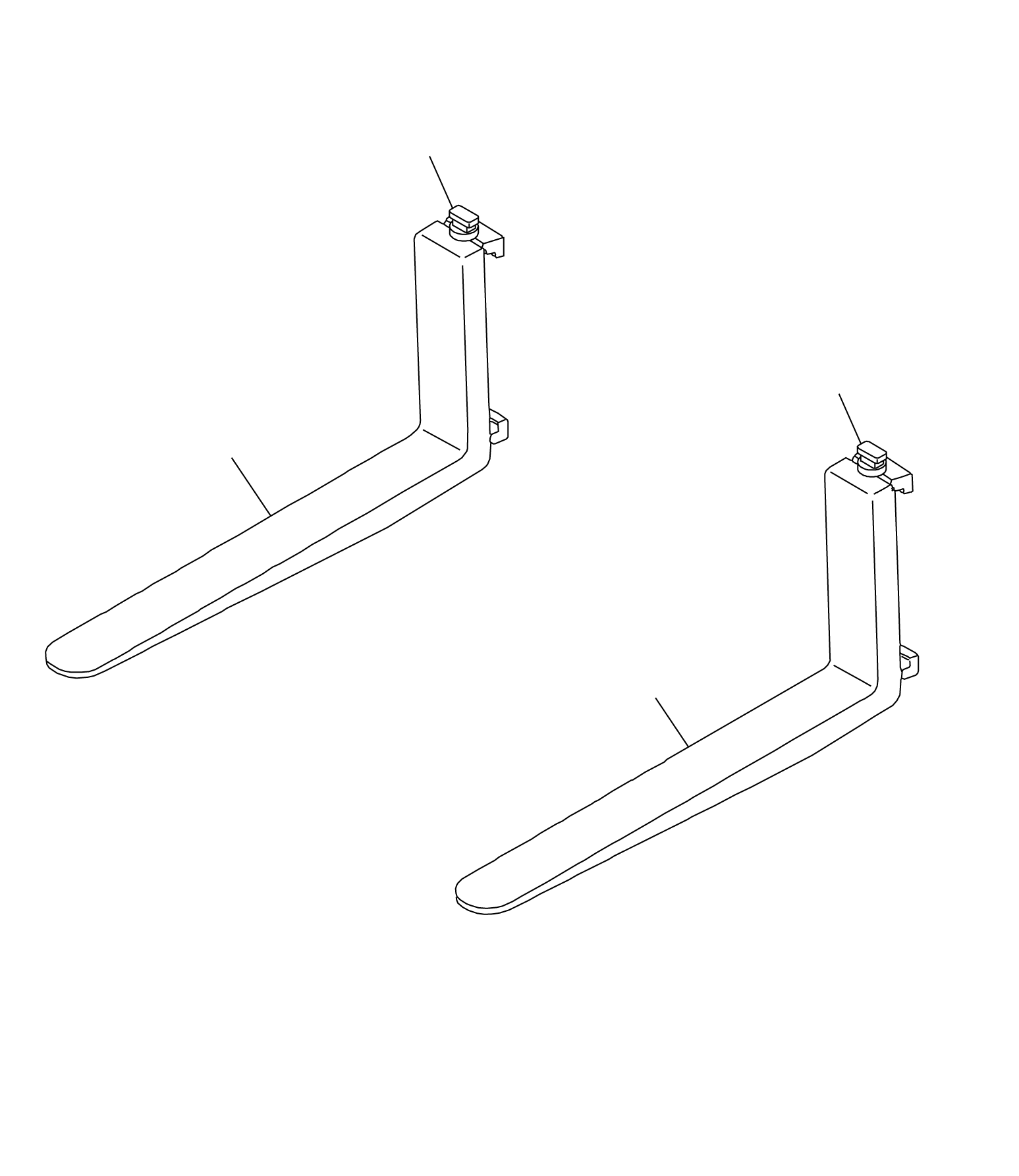 FORK ASSY (L=1220MM) 30D-7B1-D110NK KOMATSU