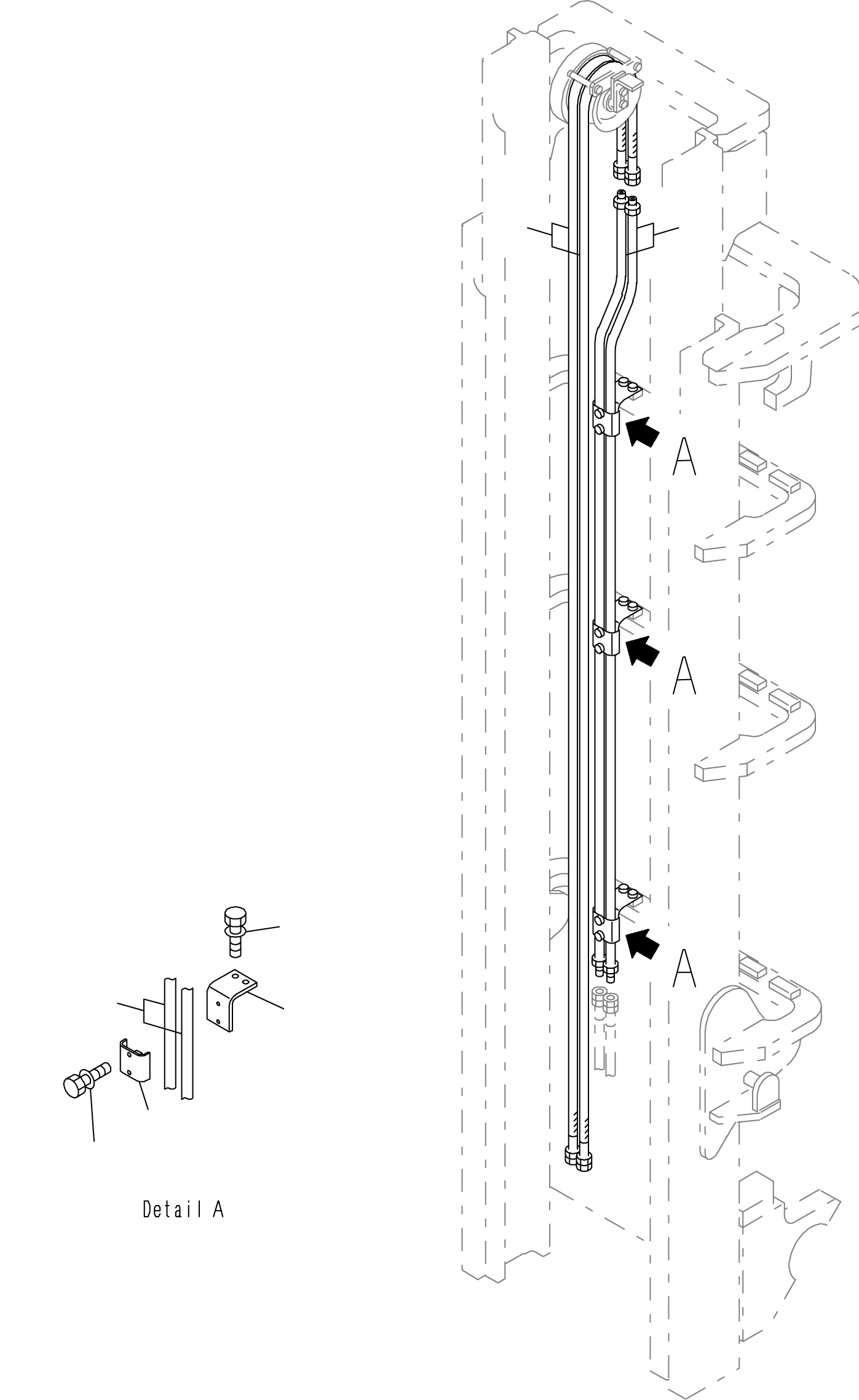 PIPE (5.5M) 37D-ZFU-2630SG KOMATSU