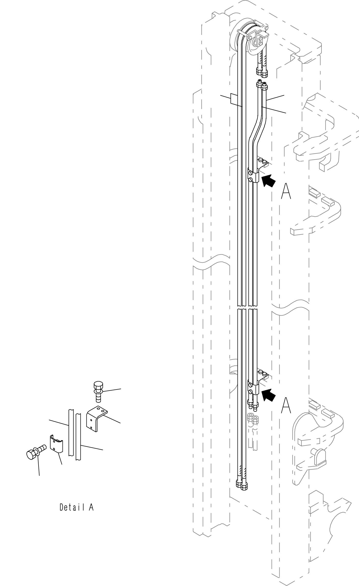 PIPE (4.3M) 37D-UBA-6060SG KOMATSU