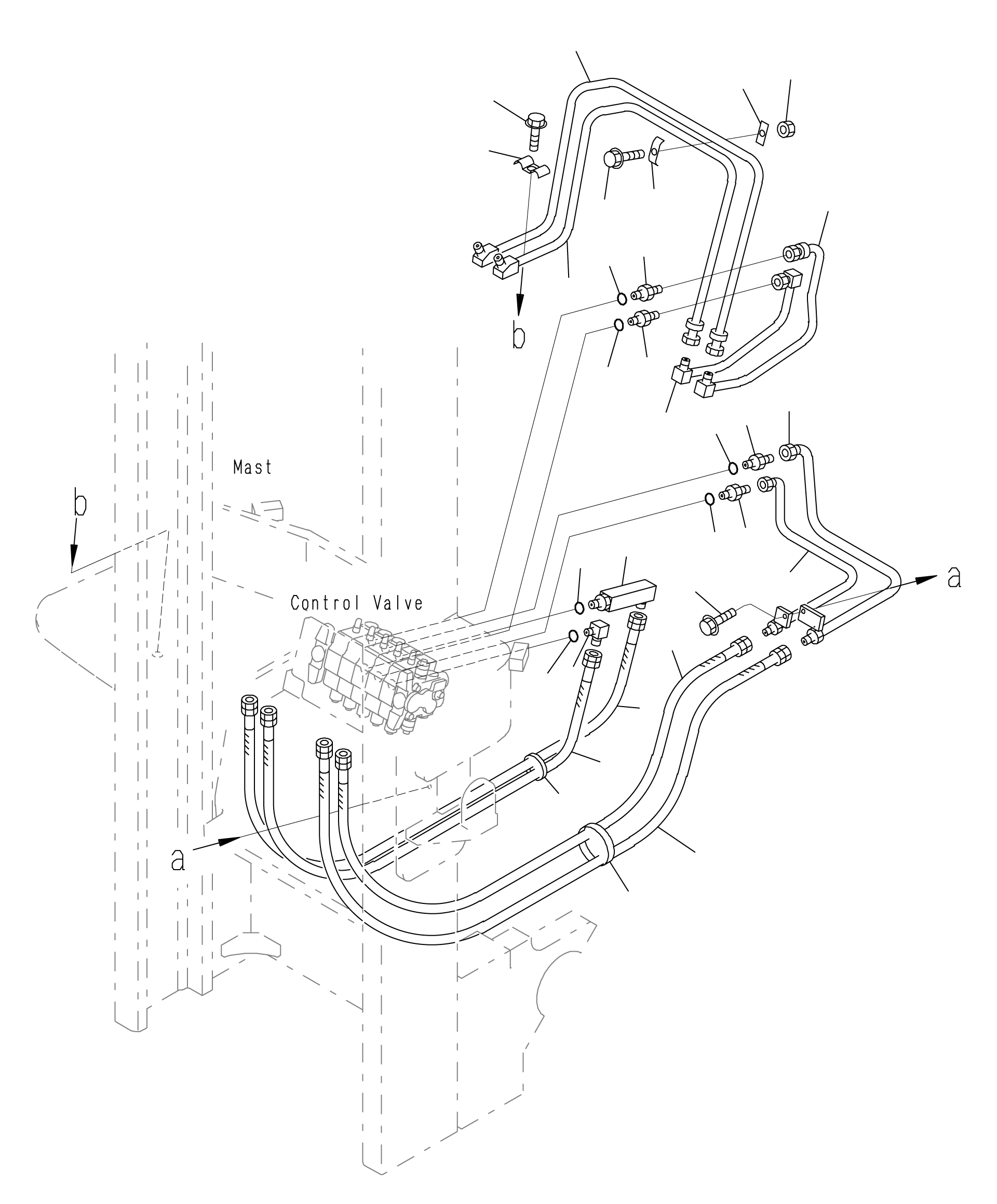 PIPE (6.0 - 7.0 TON) 3FD-68-24110SG KOMATSU