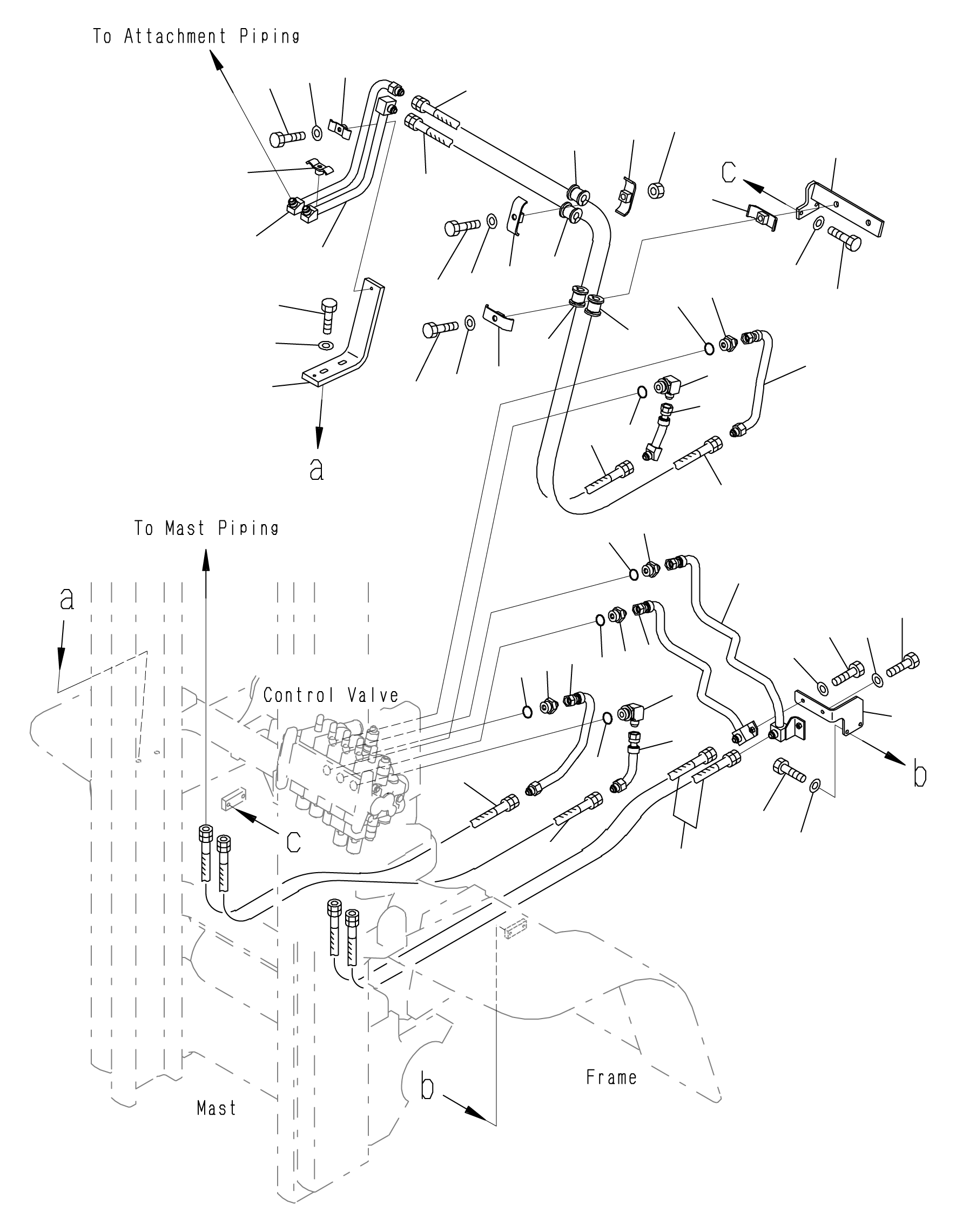 Шланг 07627-00409 KOMATSU