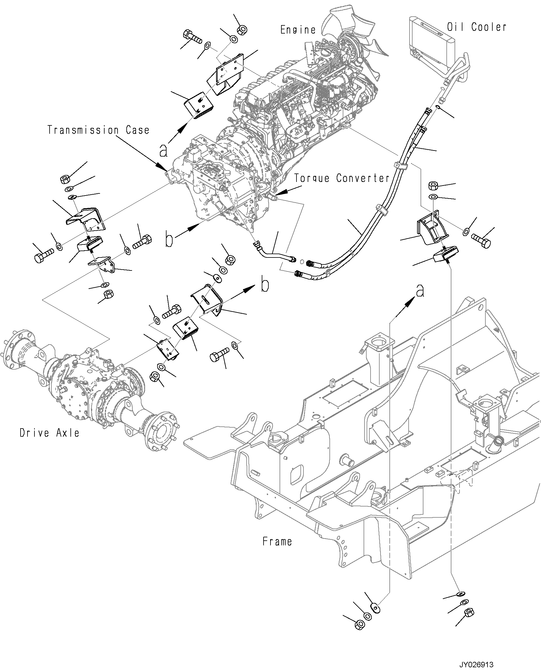 Кронштейн 3EC-01-52140 KOMATSU