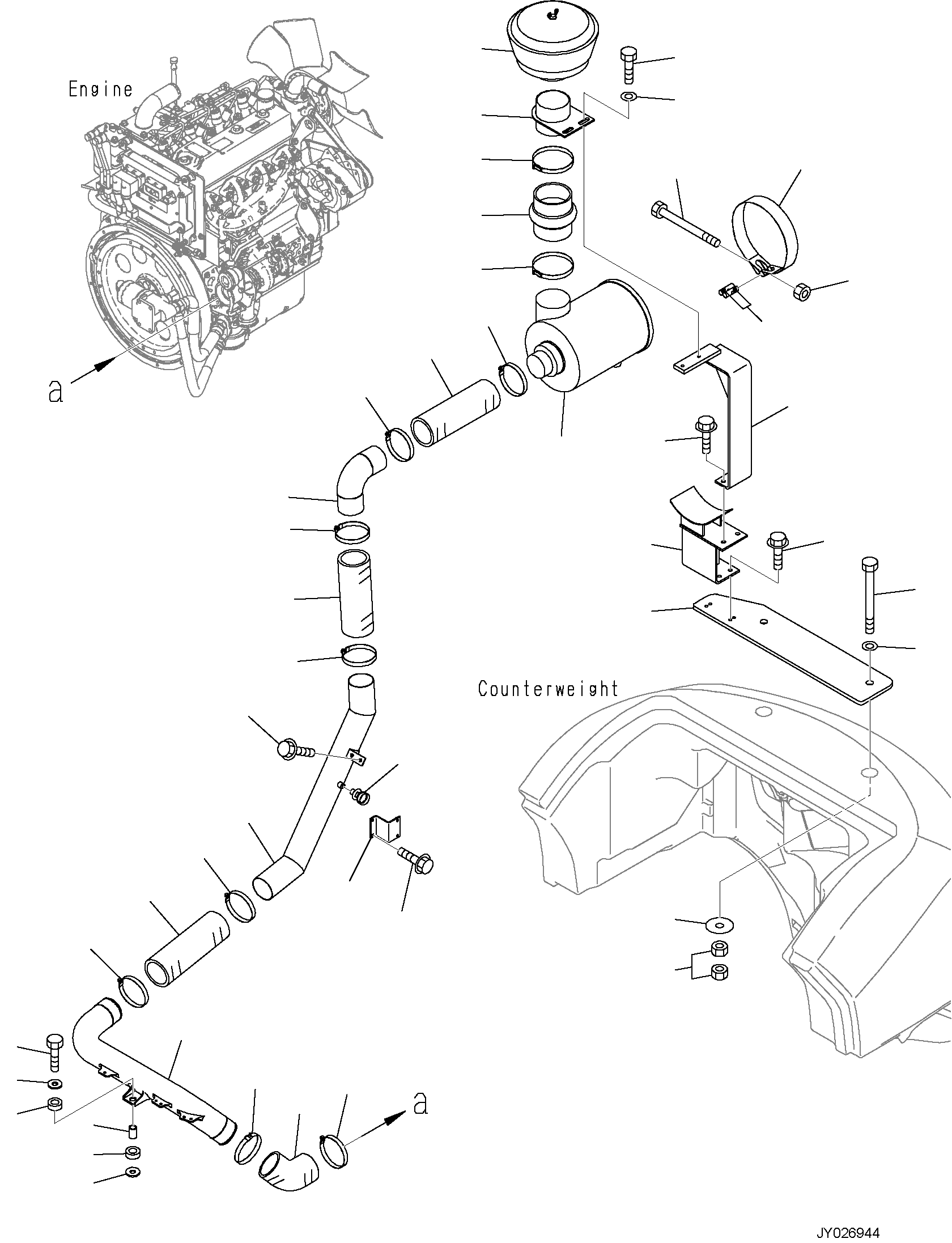 Кронштейн 3EC-02-53170 KOMATSU