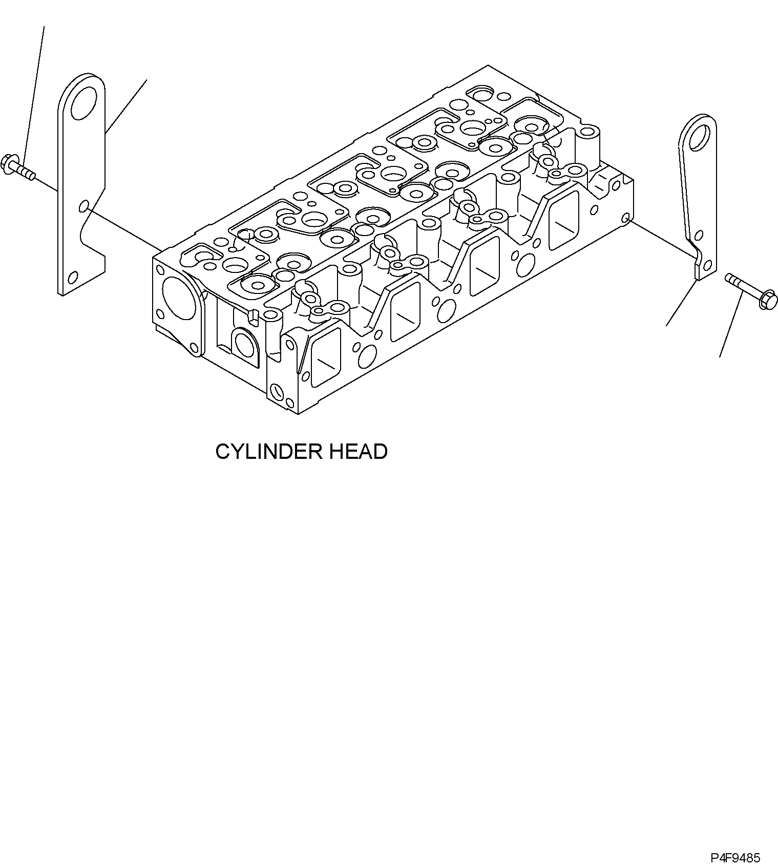HANGER, REAR 6207-15-1990 KOMATSU
