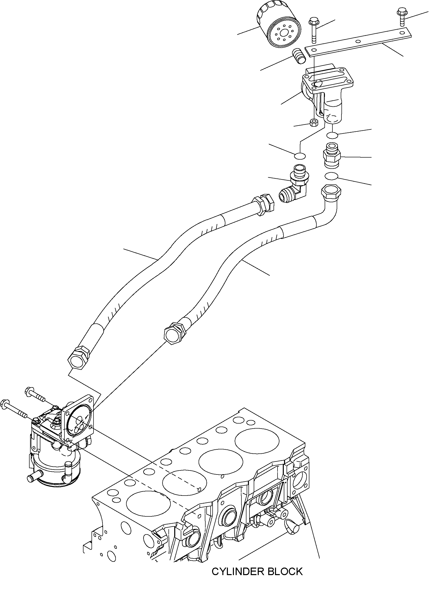 Шланг 575-54-51340 KOMATSU