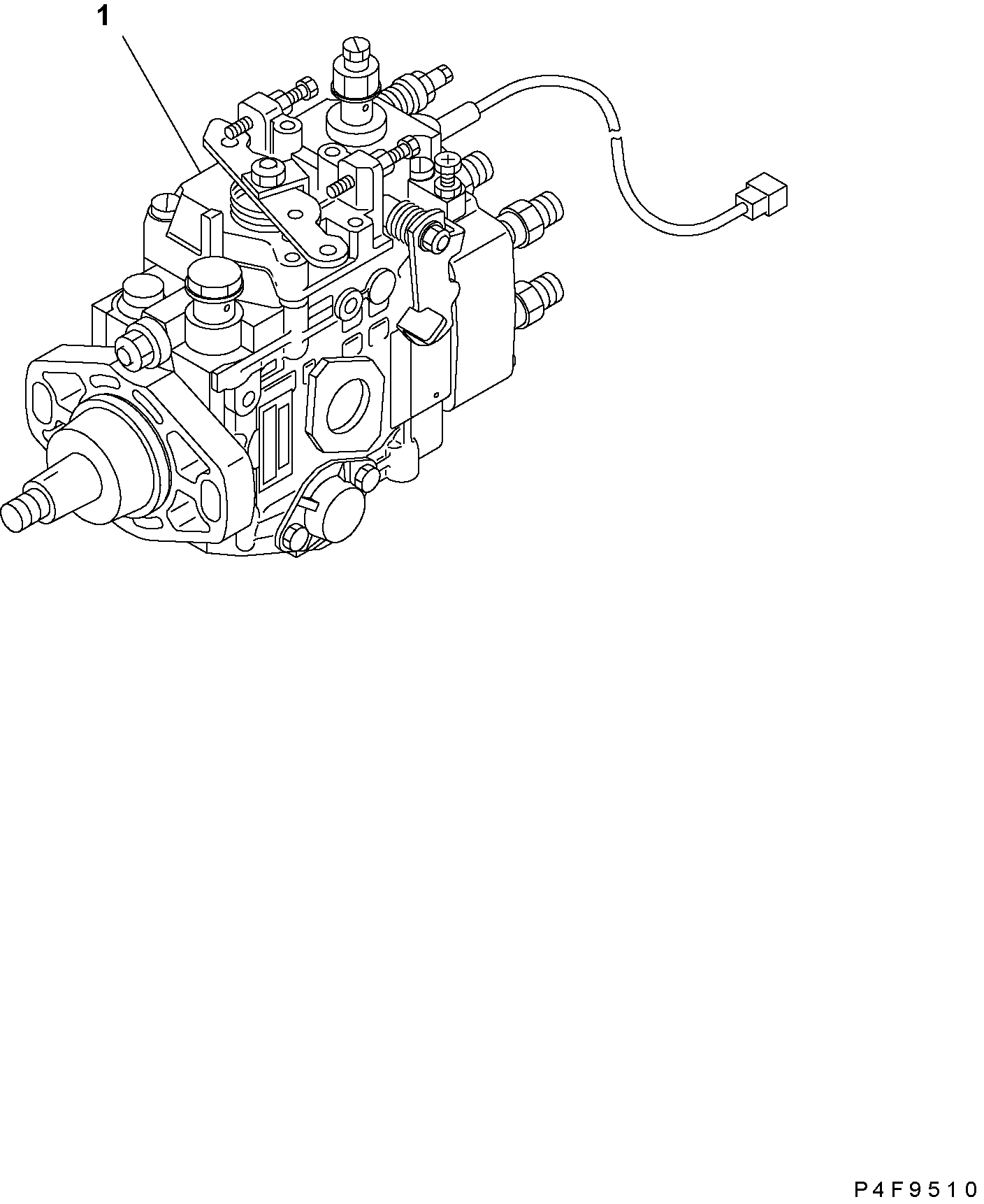 INJECTION PUMP 6205-71-1440 KOMATSU
