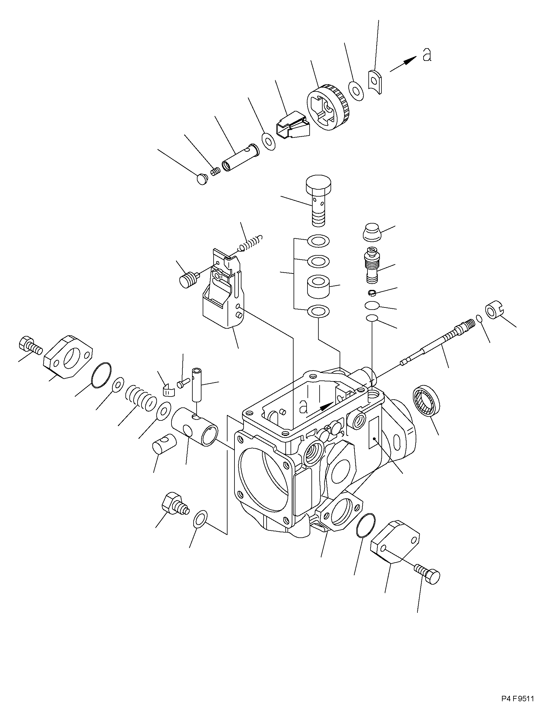 PUMP ASSY DK104641-7460 KOMATSU