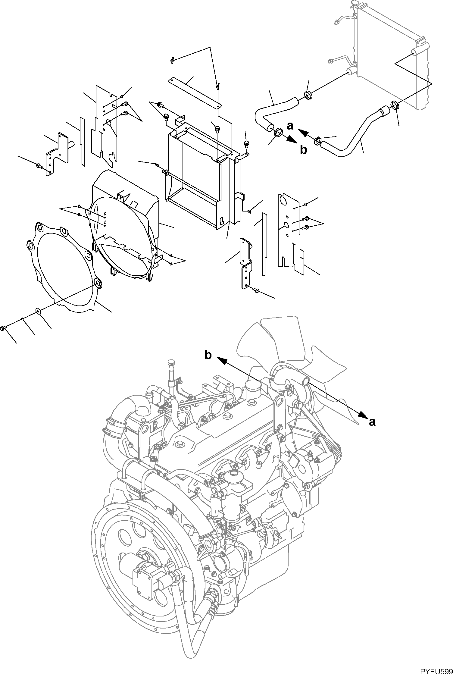 Крышка 3EC-04-52810 KOMATSU