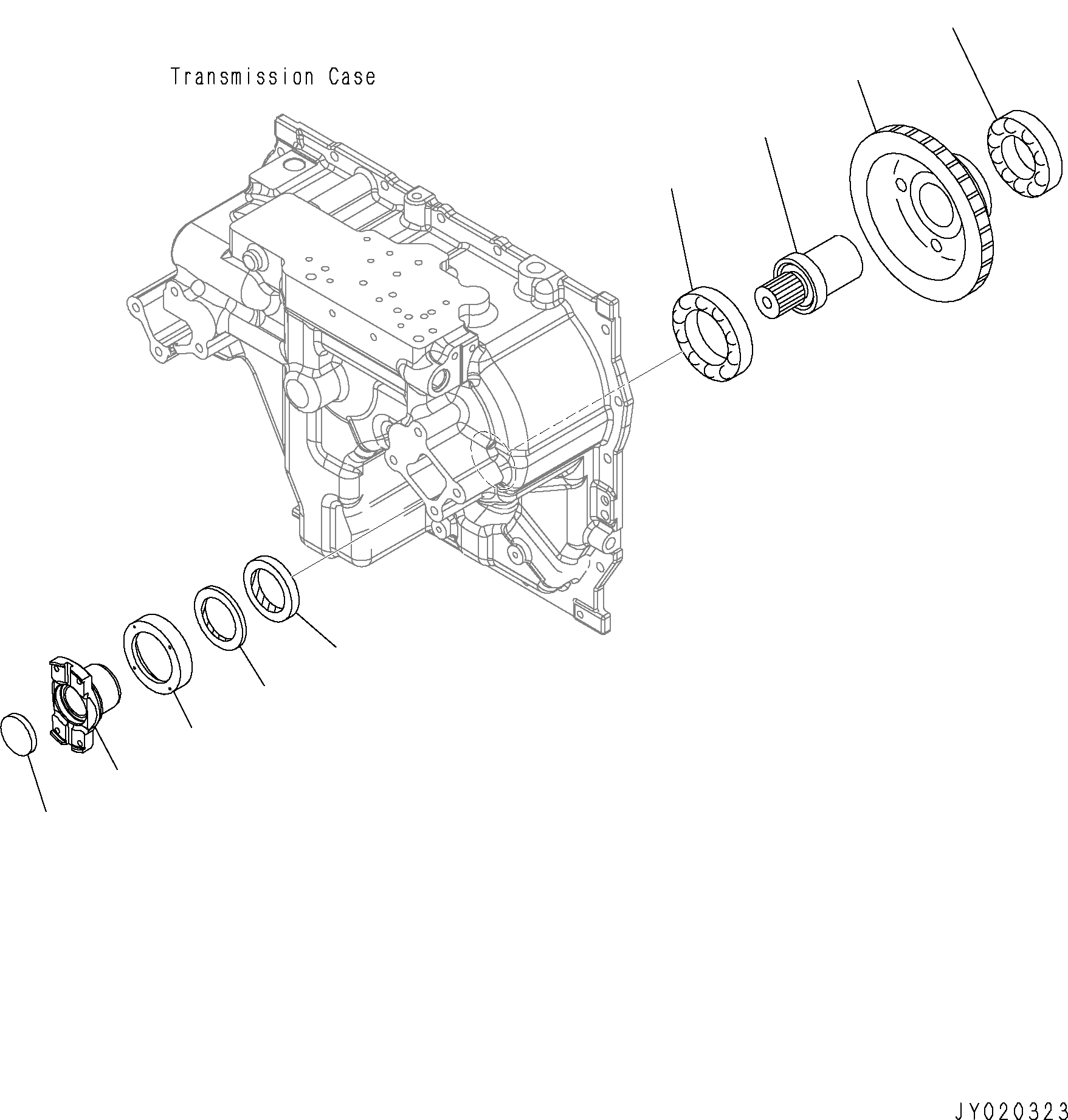 Крышка 3EC-15-54610 KOMATSU