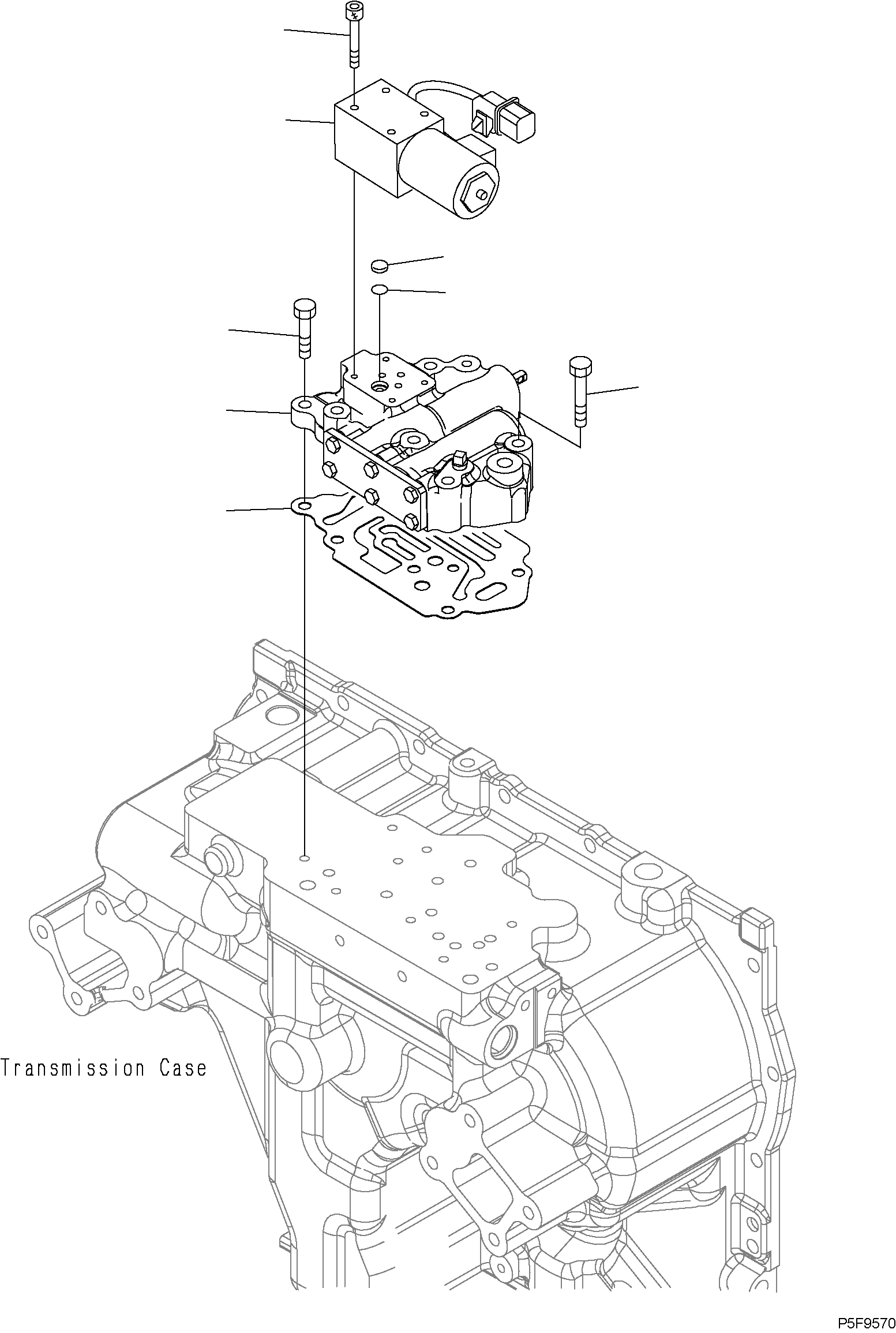 VALVE ASSY, CONTROL 3EC-15-58010 KOMATSU