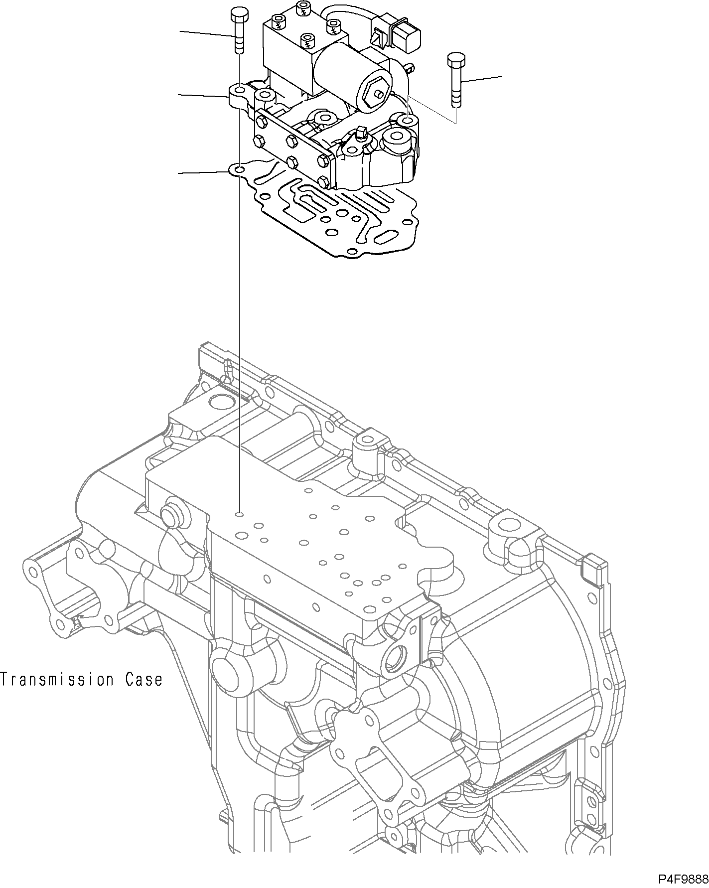 VALVE ASSY, CONTROL 3EC-15-58011 KOMATSU