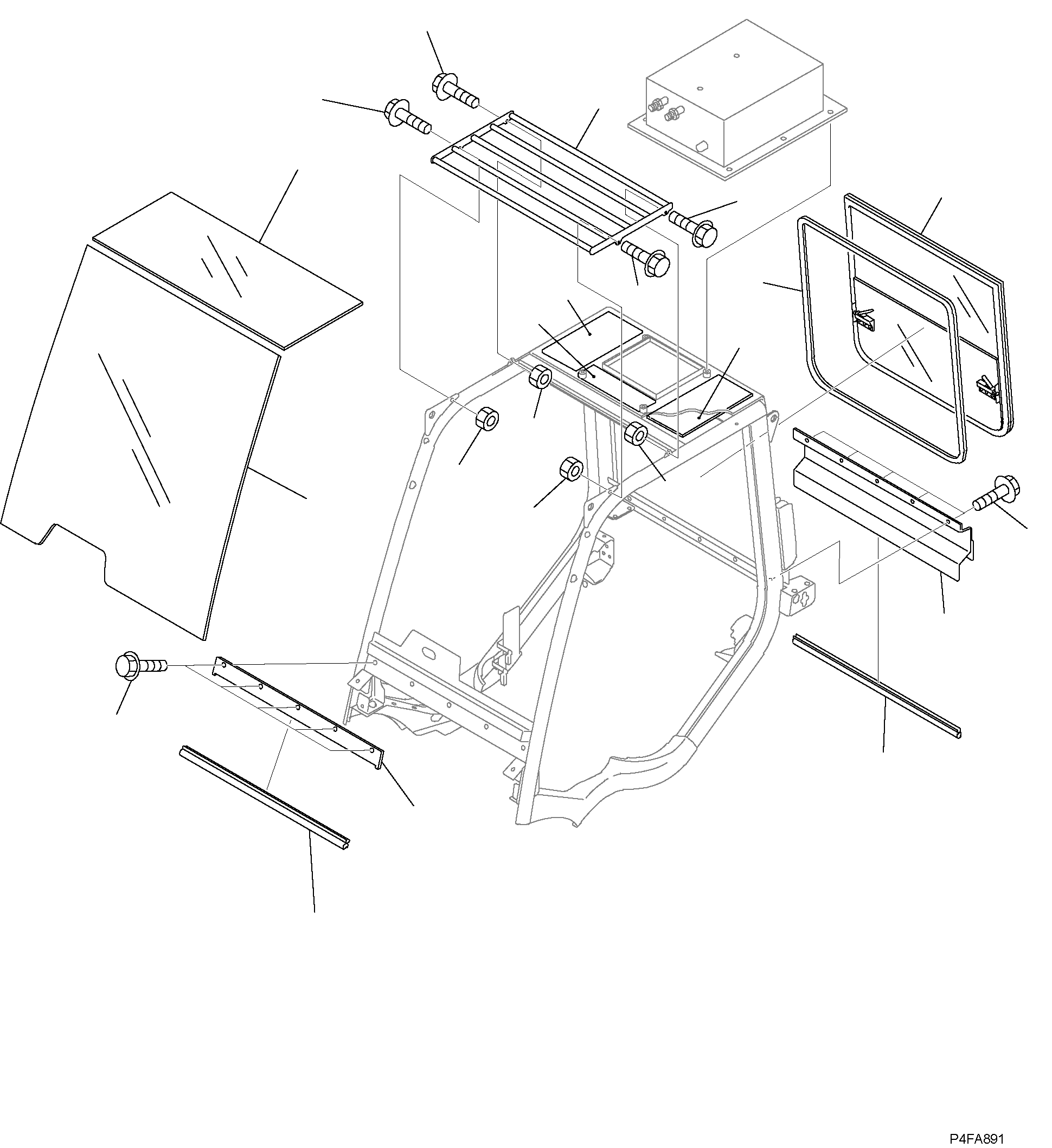 Лист NYNKF07638 KOMATSU