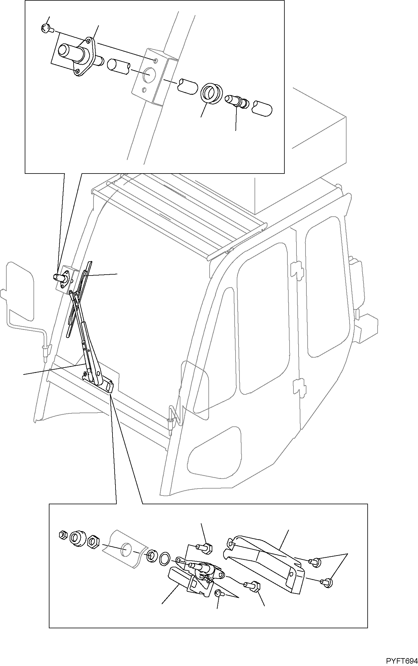 Винт NYNUB42774 KOMATSU