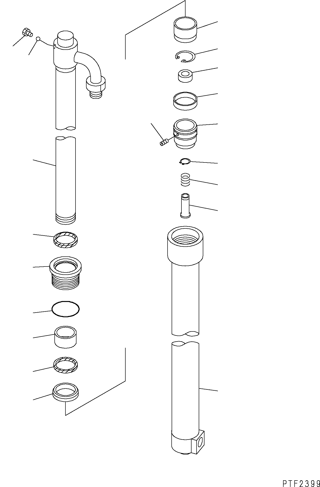 RING, SNAP (4.0M MAST) 3EC-M1-17880 KOMATSU